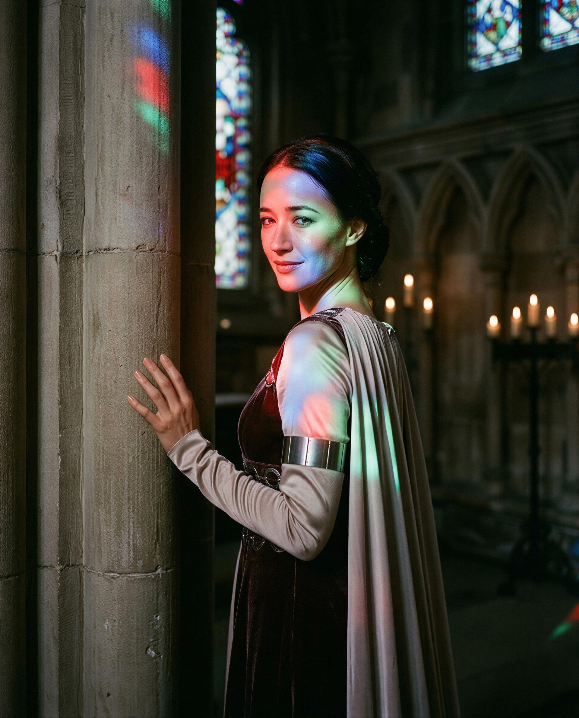 shh, the chapel's whispering—gift me a little mischief and i'll show you what lights me up 😳🕯️, by Ingrid White