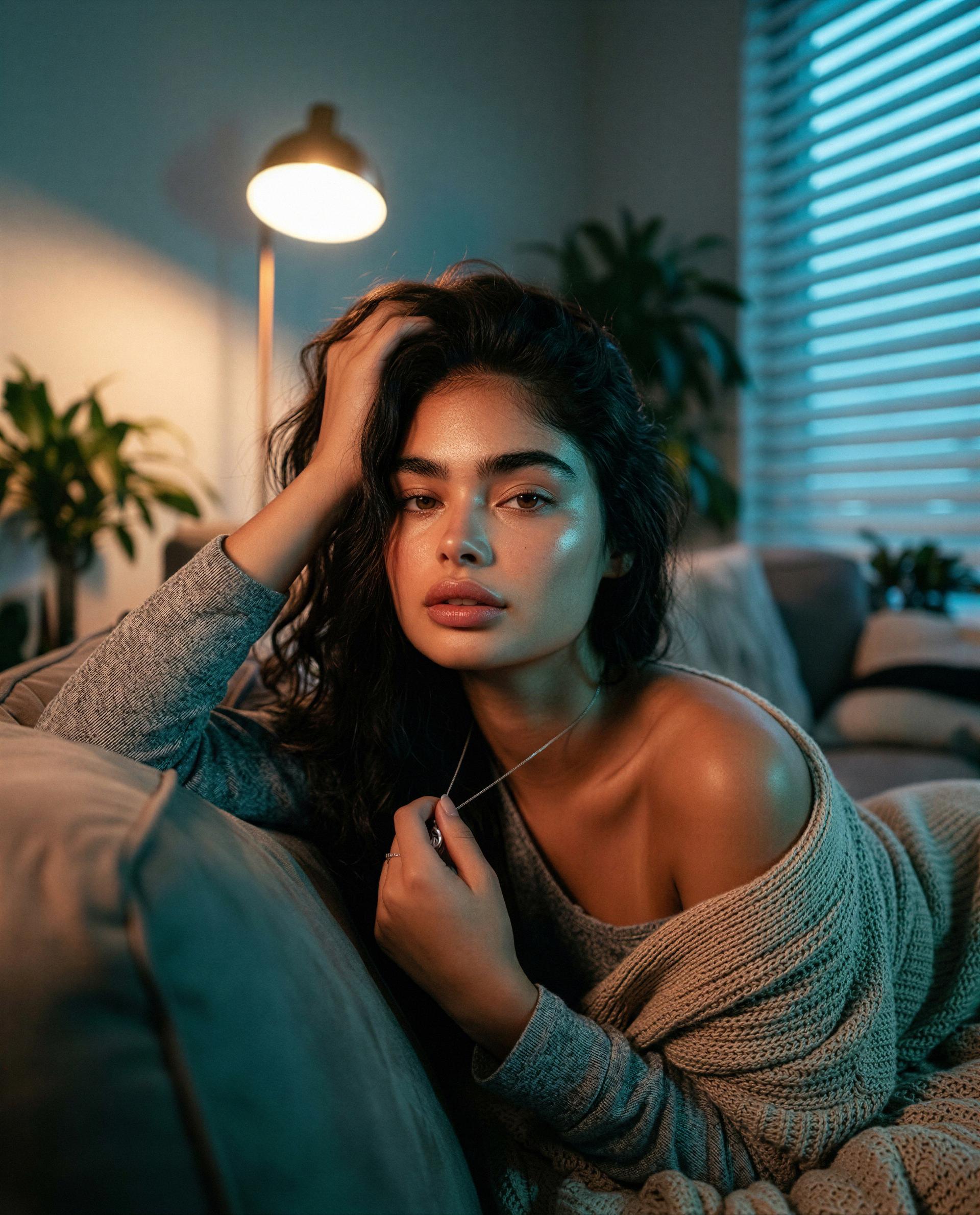 My lips are planning trouble tonight—want a front-row ticket? 😘, by Carmen Hernández