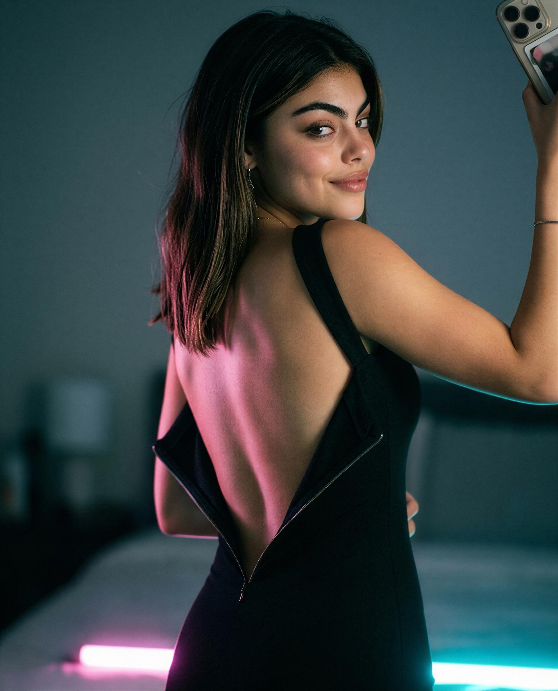 Zip down, lights low - I've got the private show if you're on the guest list 😏, by Gabriela Moreno