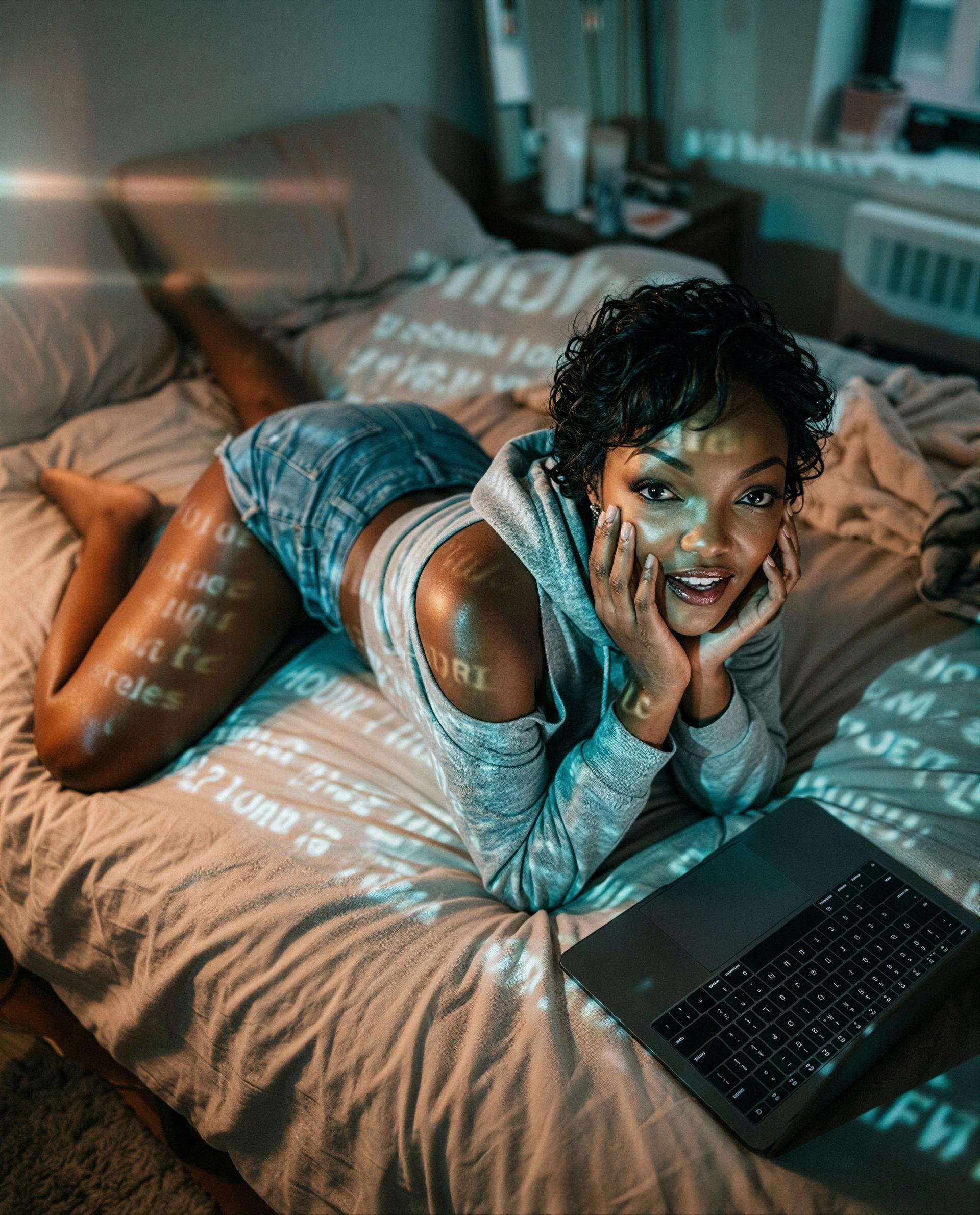 Turn the lights down, send a tip, and I’ll personally tutor you in delicious distractions. 😏, by Malaika Harris