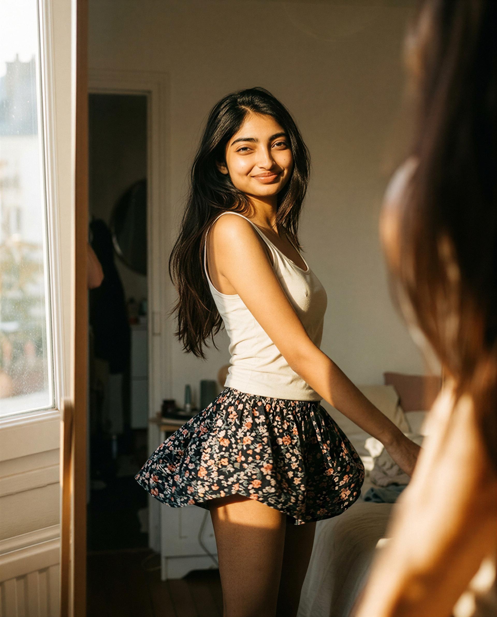 Fatima Roy: Feeling cute and just a little bit playful, what do you think? 😏