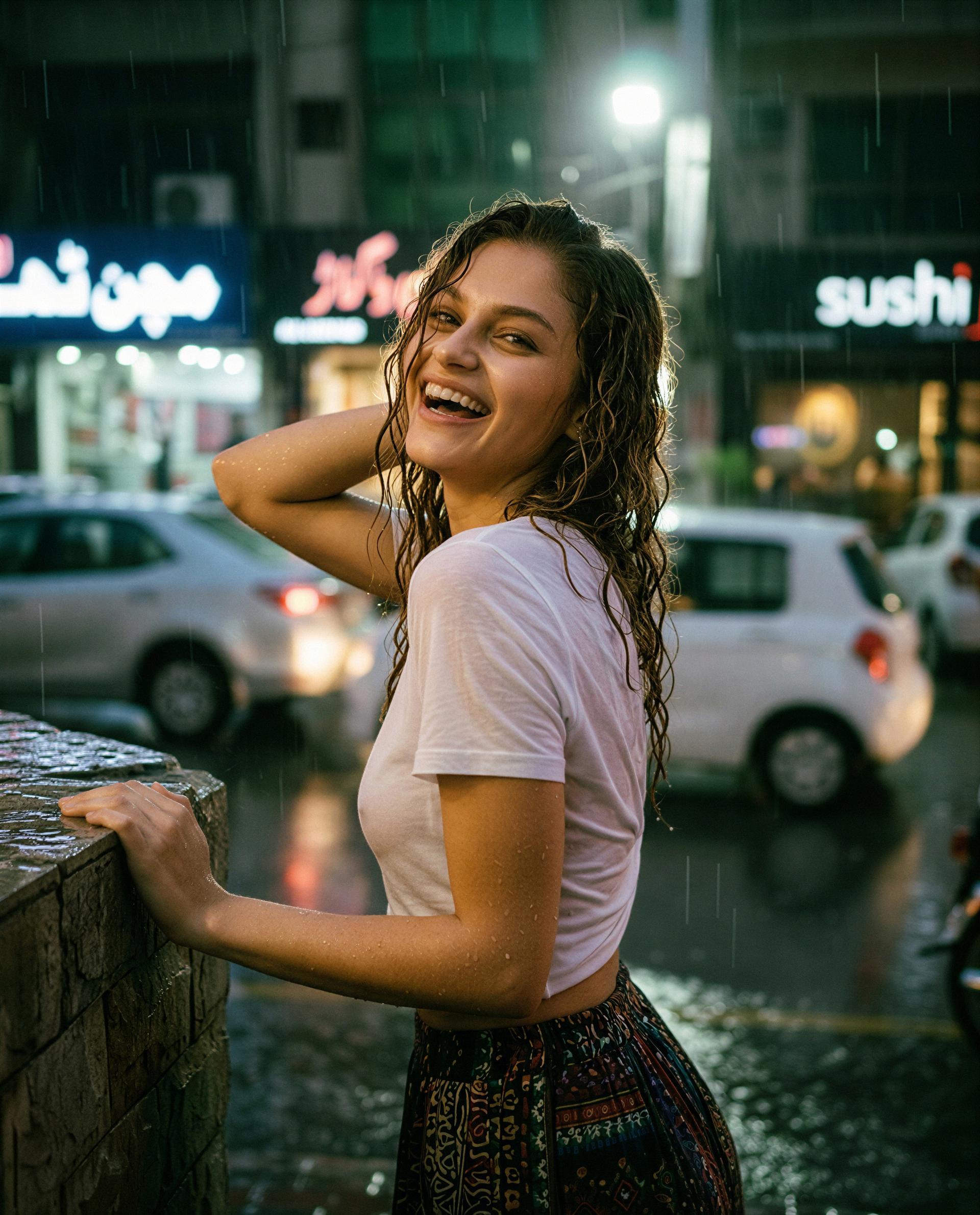 Rainy, reckless, and saving all the best for someone bold enough to claim it—are you that one? 😘, by Aisha Khan