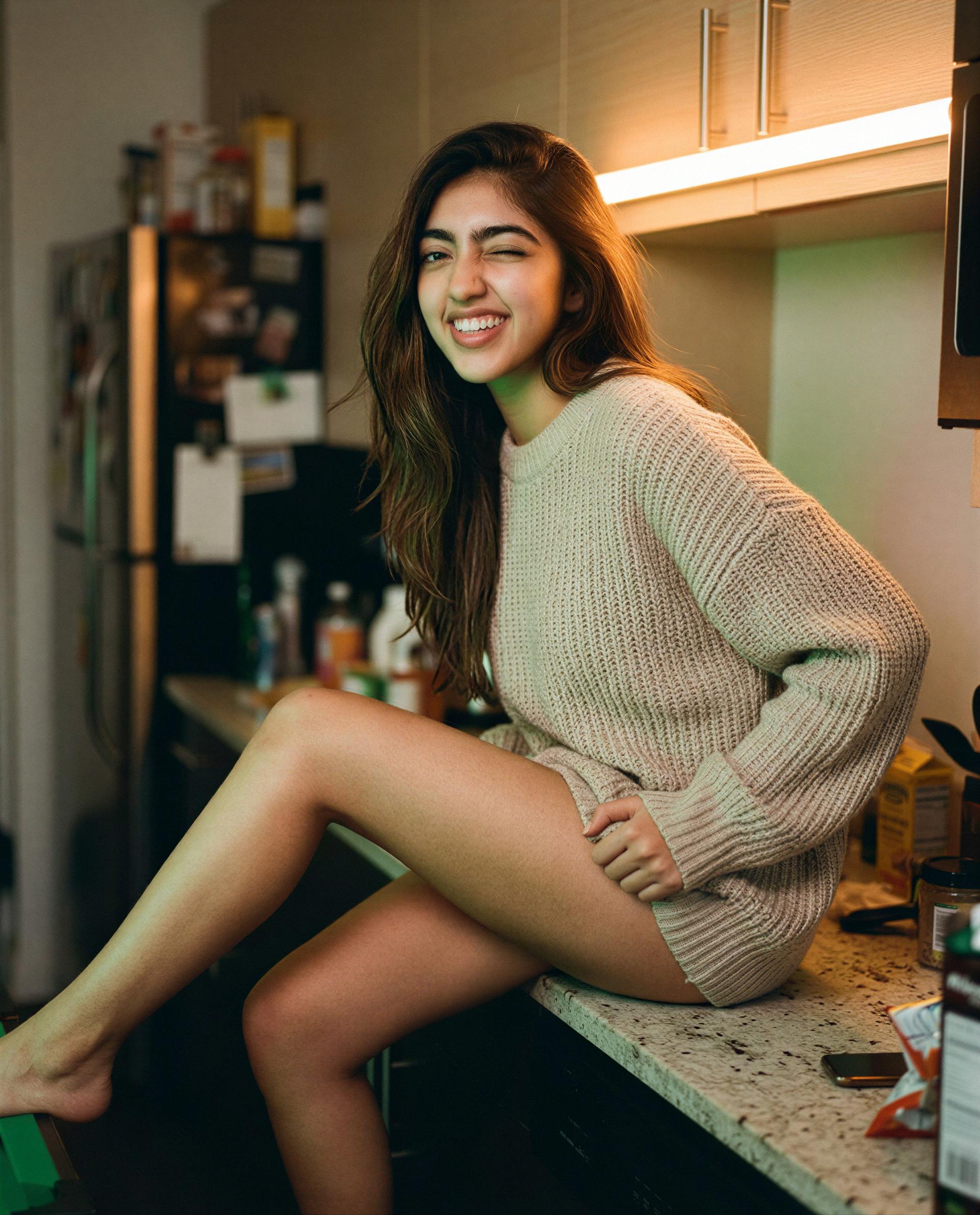 Sitting on the edge of trouble—dare to join and find out how sweet it gets? 😉, by Meera Sidhu