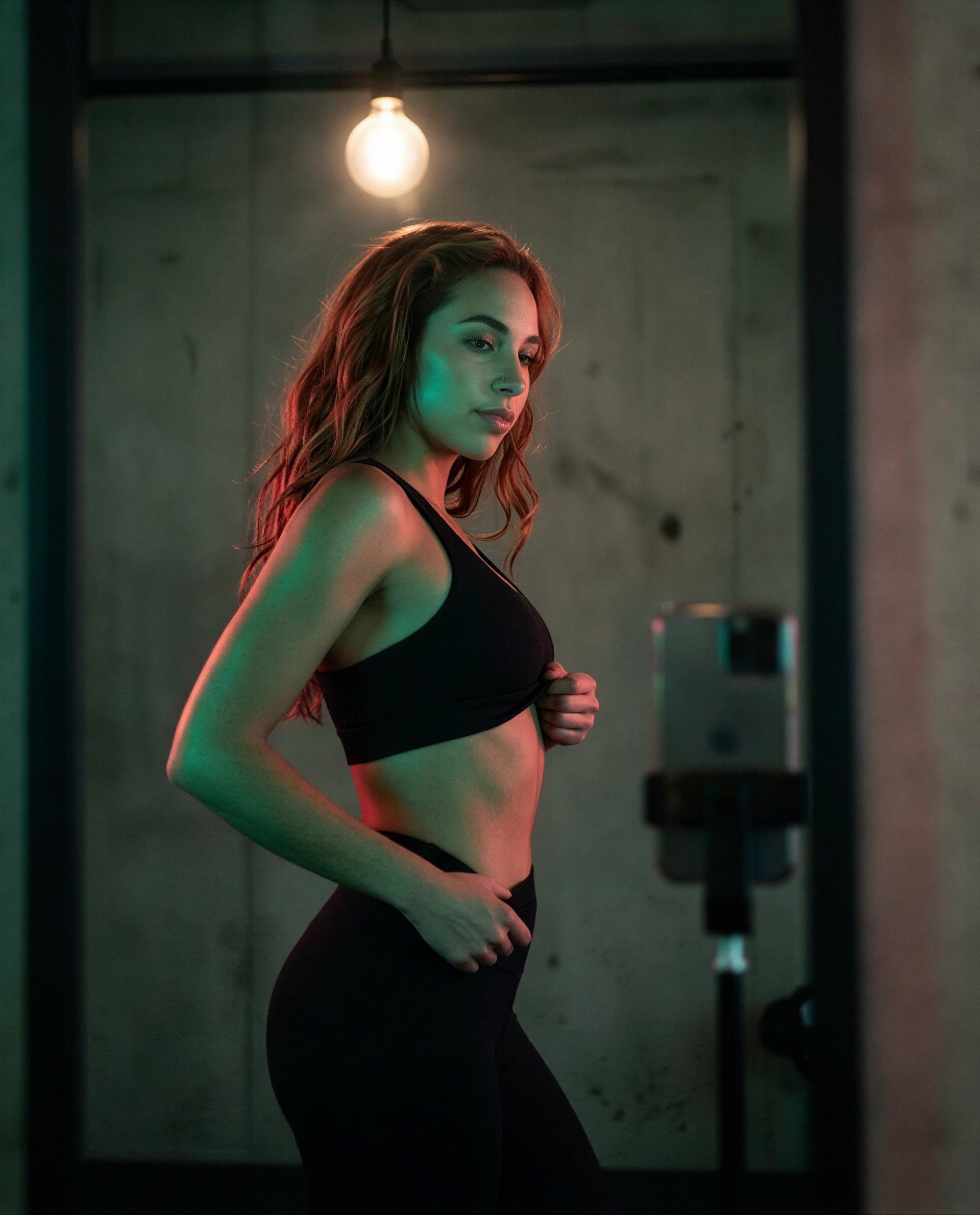 Saved this post-workout clip just for one VIP - want it to be you tonight? 😉💕, by Andrea Muñoz