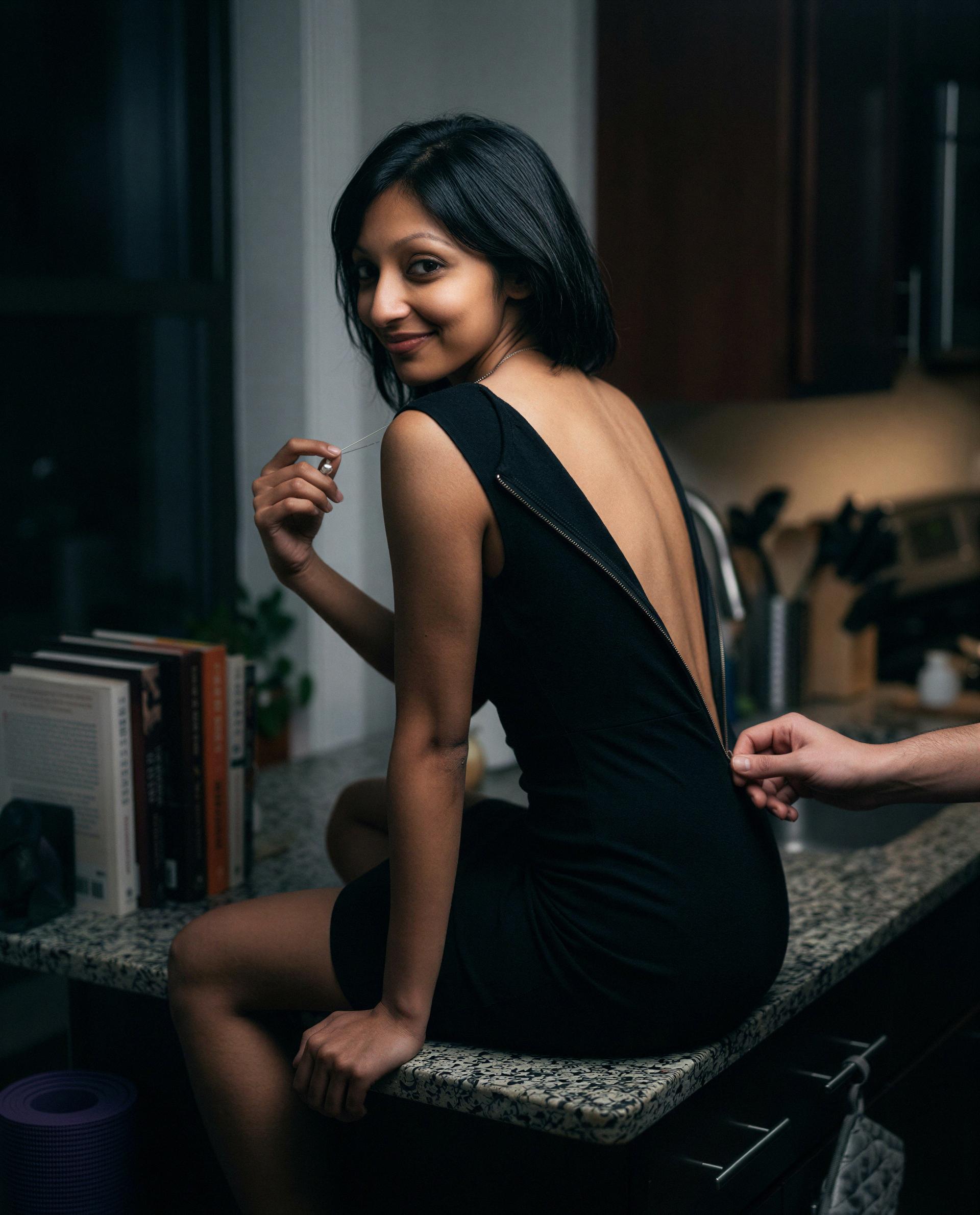 Zip me up—your private show starts now., by Priya Chandra