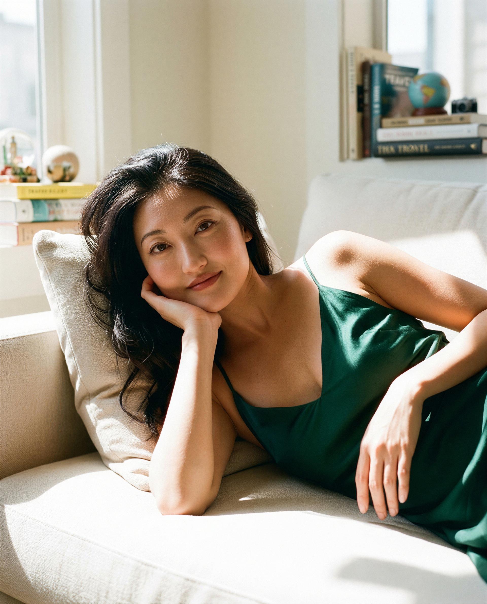 lounging and playful - tell me your favorite sin and I’ll show you mine., by Leila Nguyen