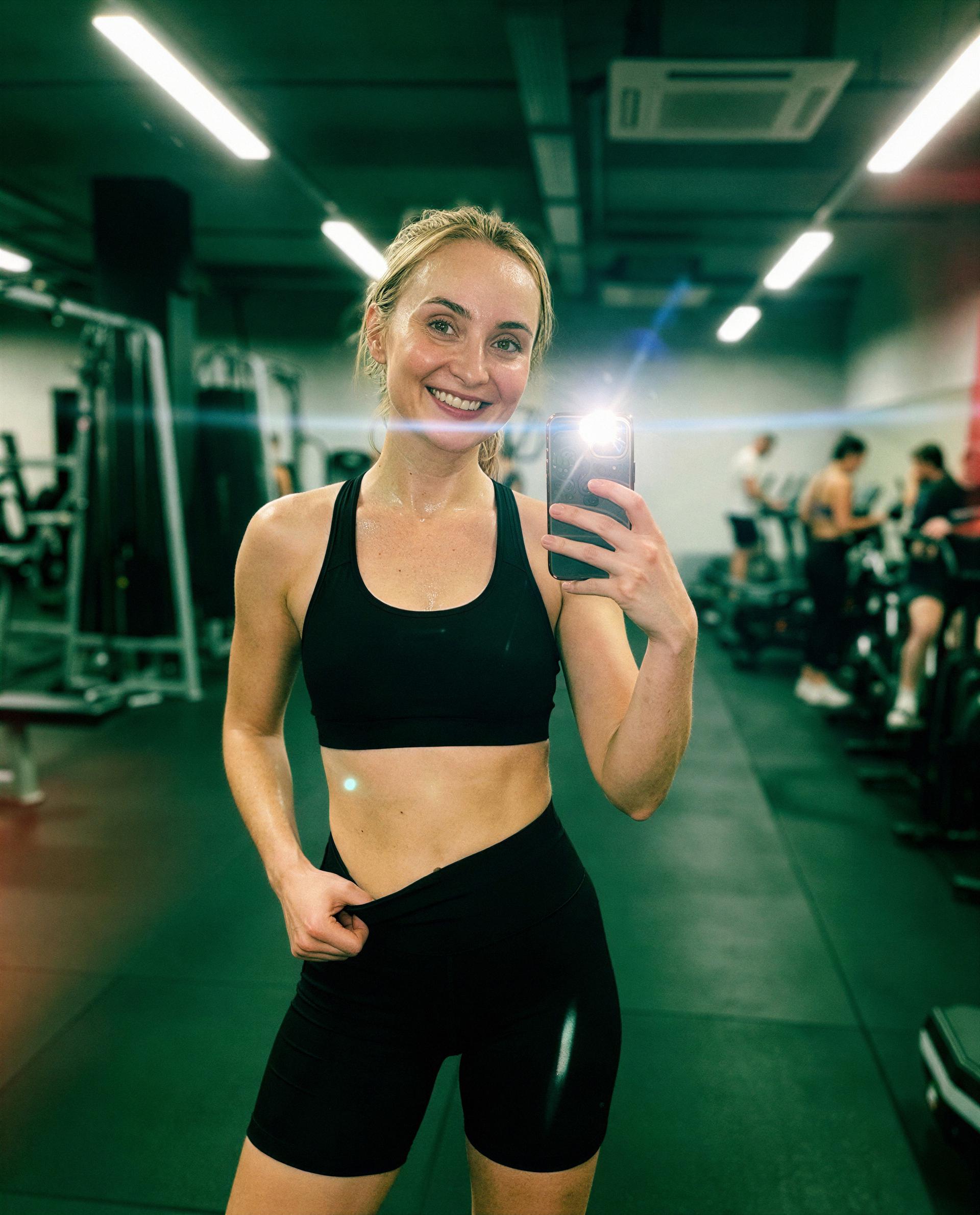 finished my workout, now accepting applications for one-on-one cooldowns - apply within? 😳, by Olga Sokolov