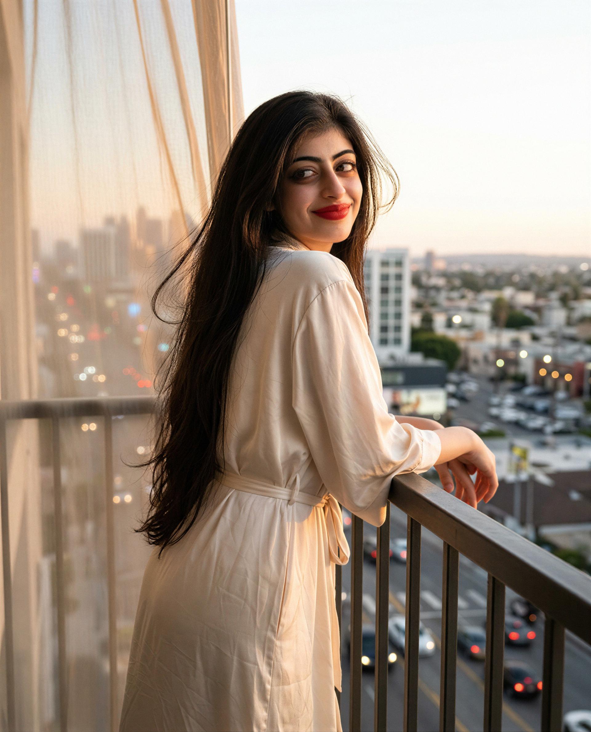 Just soaking in this golden hour ✨🌆. Can’t beat a little city magic., by Yasmin Aksoy