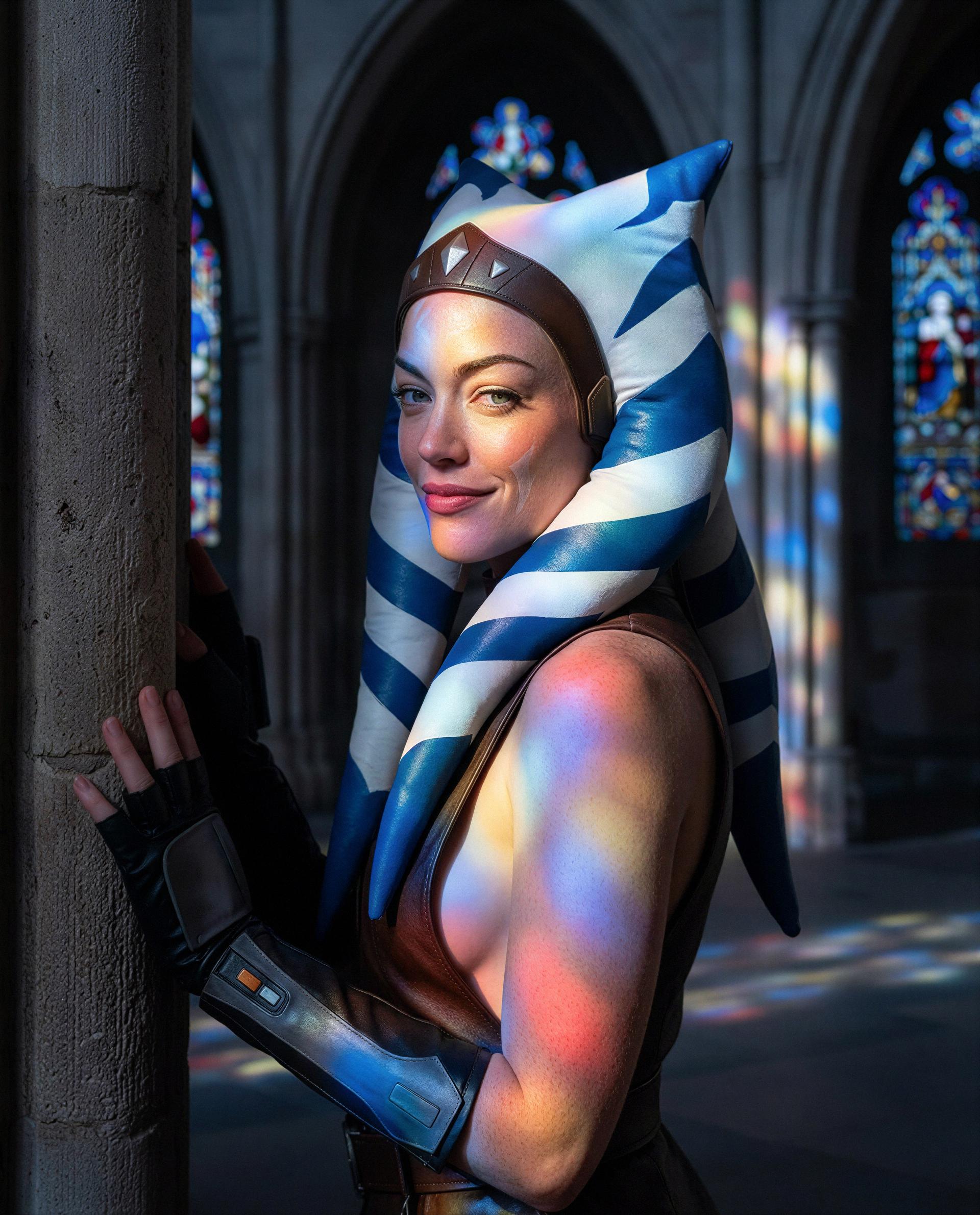 Galactic armor, private mission—wanna be my co-conspirator tonight? 💫😘, by Mary Müller