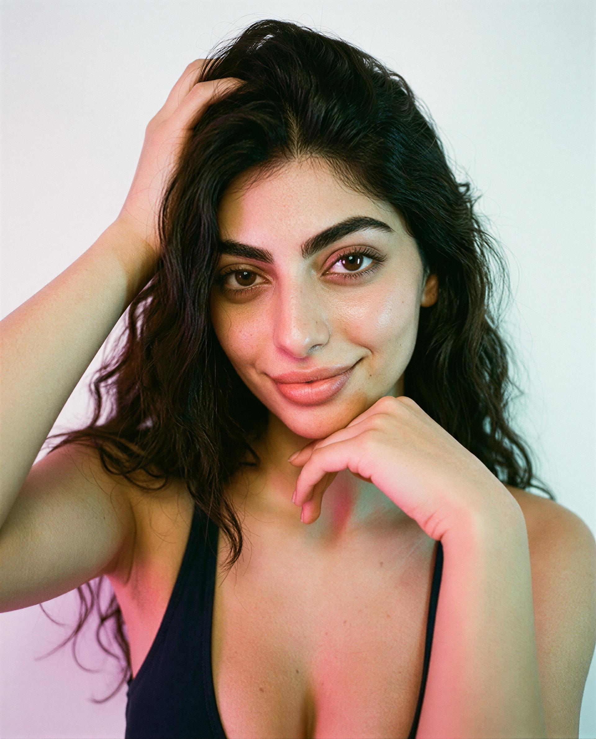 i'm nervous but posting—wanna make tonight a members-only kind of thing? 🥺✨, by Zeina Şahin