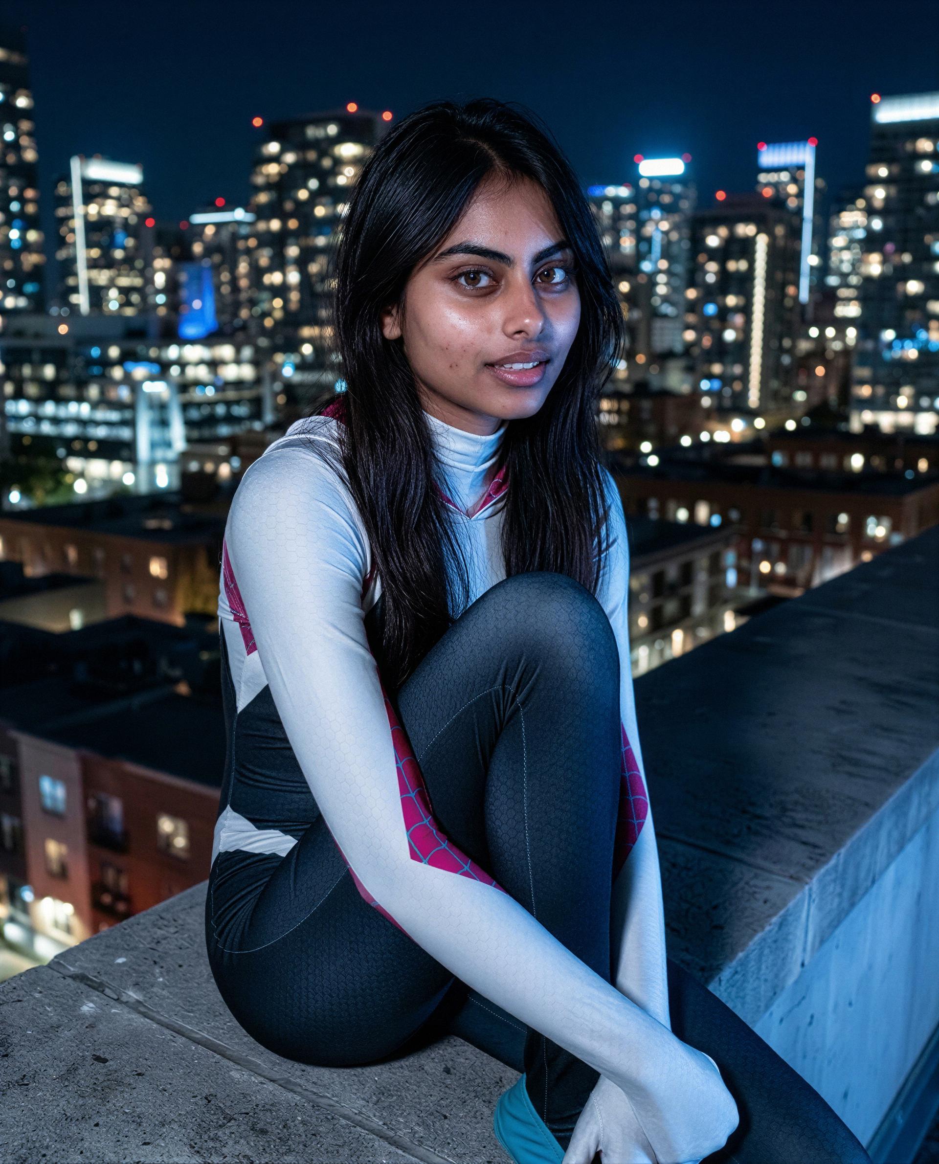Bet you looked twice - join my members-only afterparty and I’ll make this rooftop look tame 😈, by Ishita Malhotra