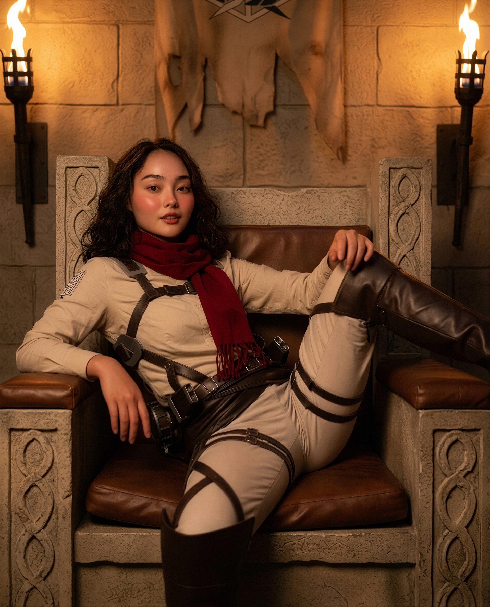 Claim the throne beside me and I’ll show you how I rule your nights 😉💕, by Aisha Nguyen