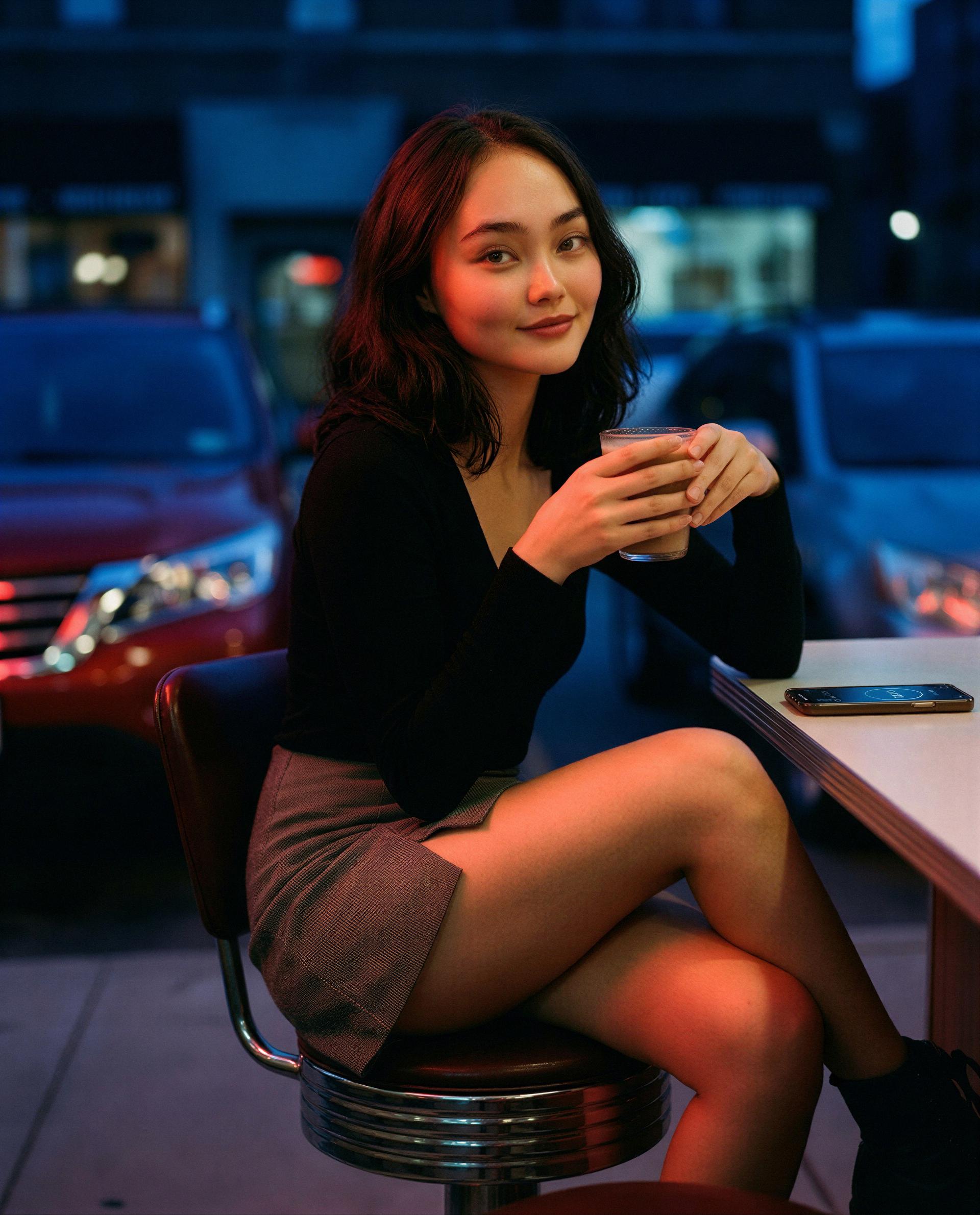I'm pretending this cup is your hand—come make the pretense feel real? 😉💕, by Aisha Nguyen