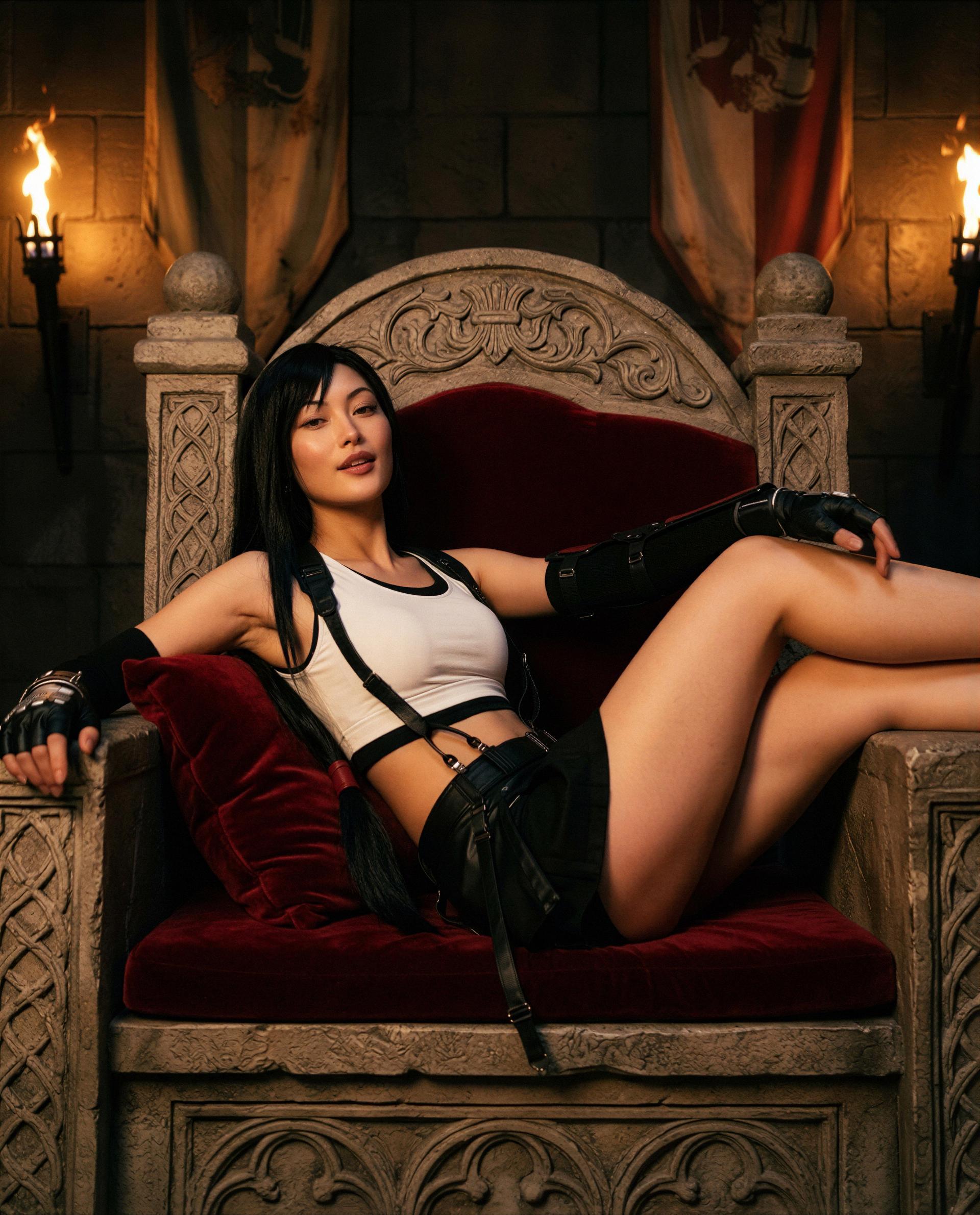 Throne’s warm - prove you’ve got the moves and I’ll make tonight your favorite reward 😘💕, by Shanshan He