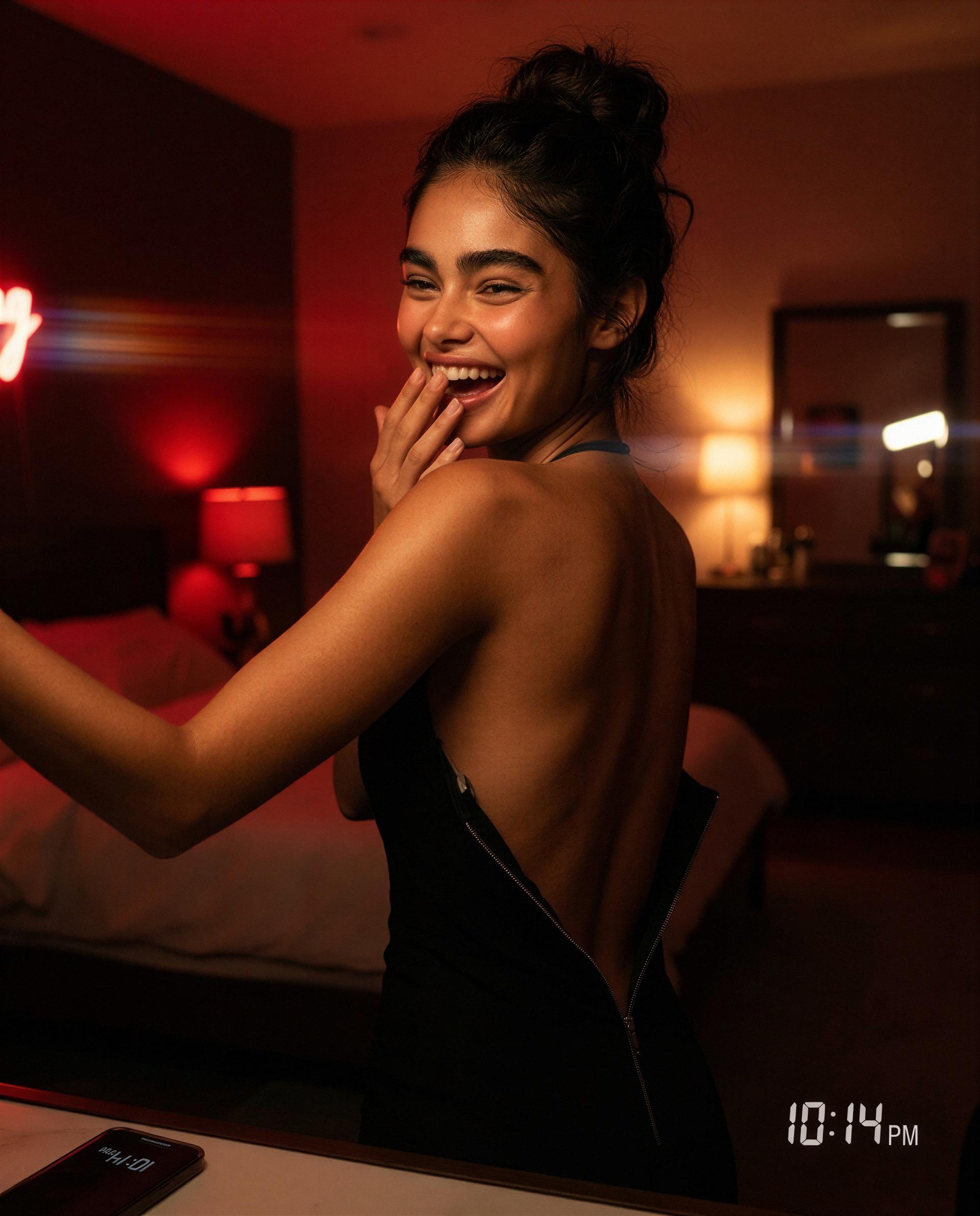 10:14 and I’m undone - come make tonight our little secret, babe 😘💕, by Carmen Hernández