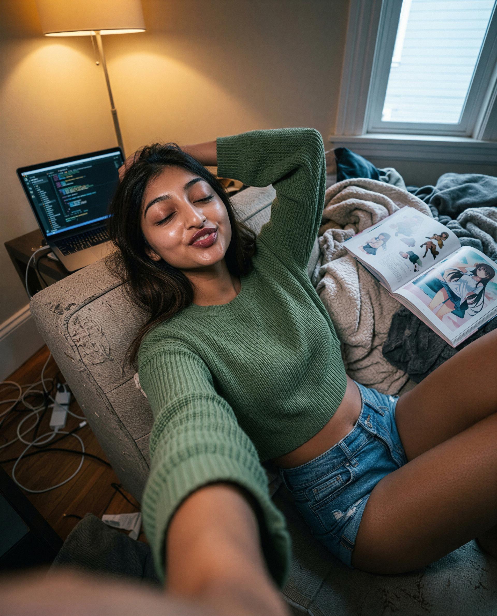 Saved the best parts for my private messages—your move, handsome 😘, by Maria Nair