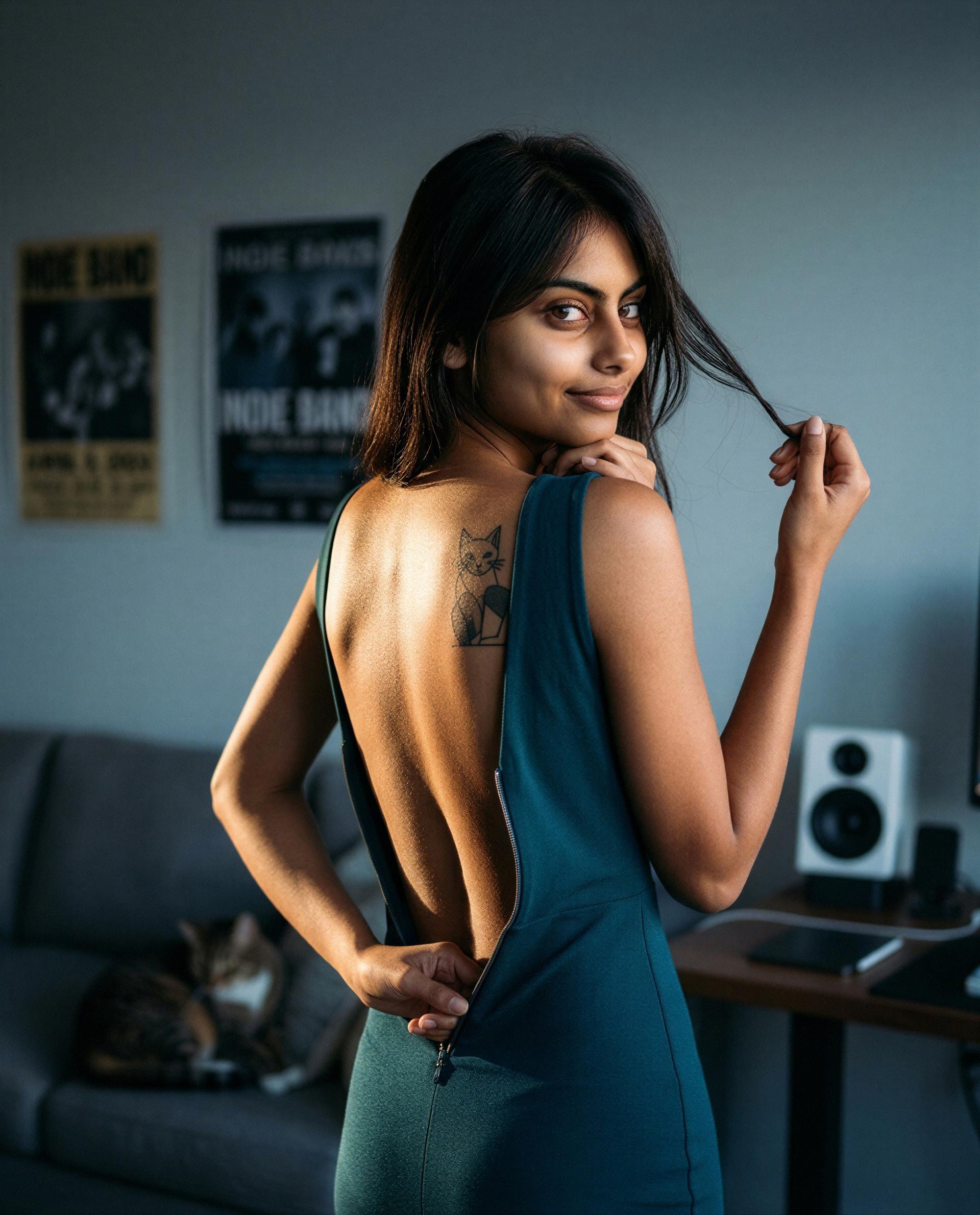 Zipper’s teasing, and so am I—dare to make it disappear? 😈, by Ishita Malhotra