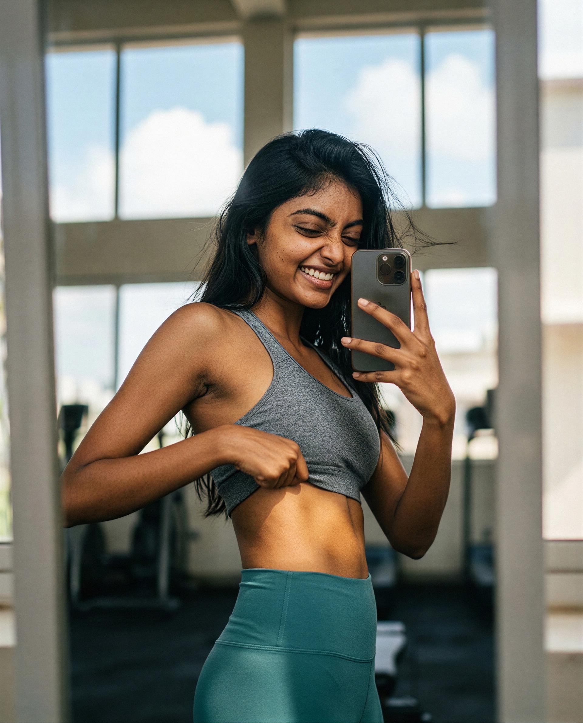 This one's for you 💕 - come behind the mirror and I'll show you my favorite view 😘, by Riya Agrawal