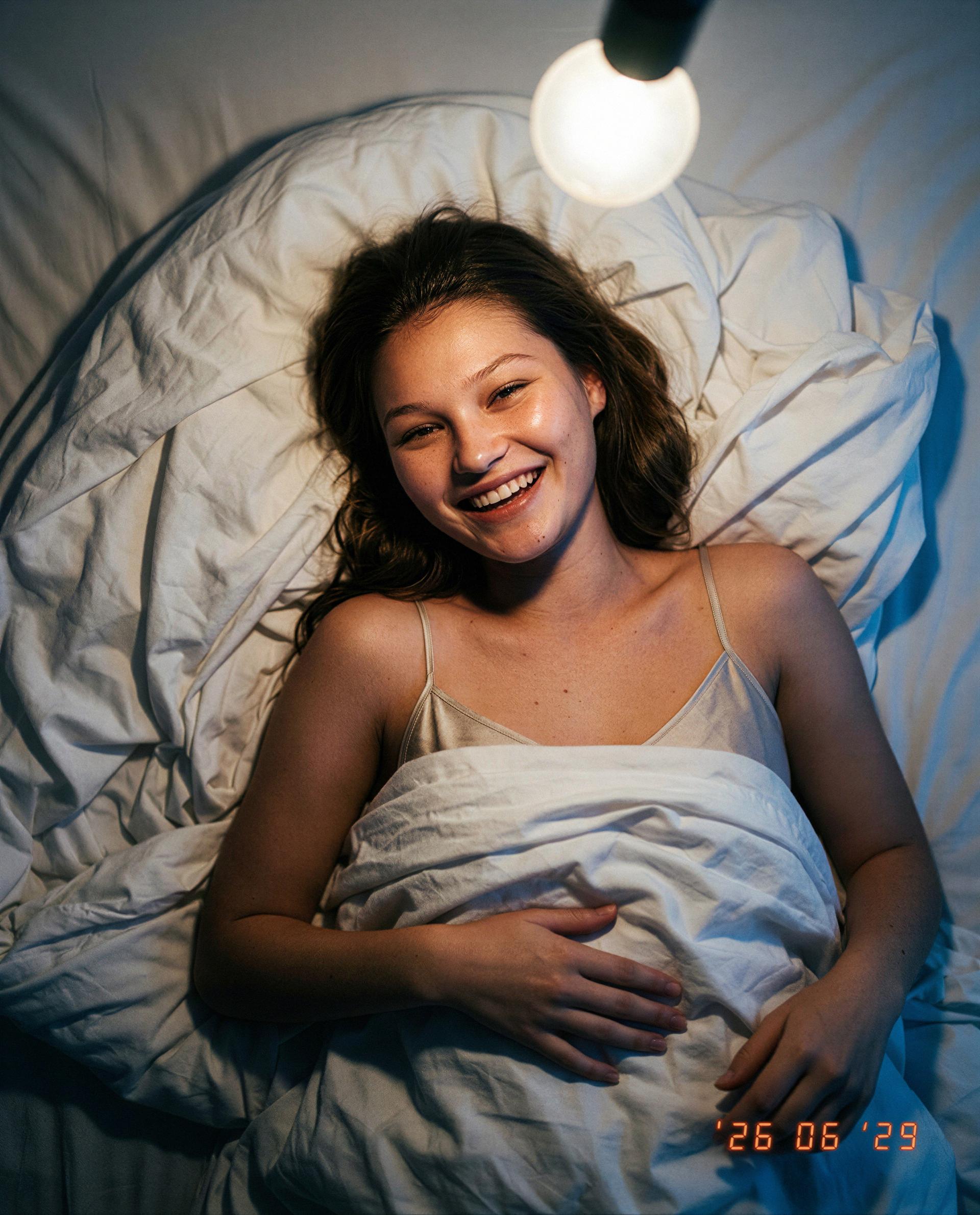 Lights low, sheets warm—come join me and I’ll make tonight all about you 😉💕, by Van Vu