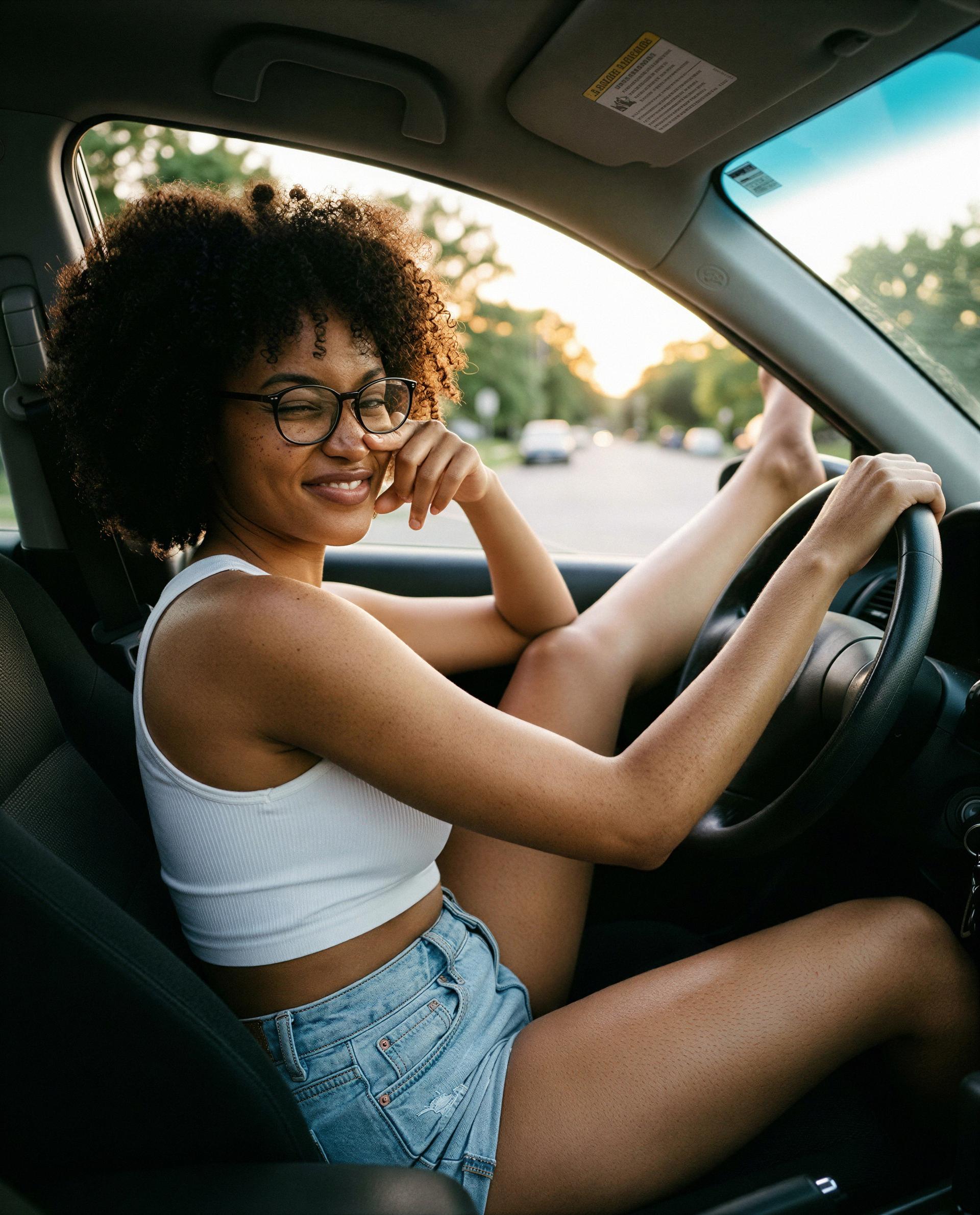 Amara Jenkins: Just cruising through life, no plans but plenty of fun ahead. 😏