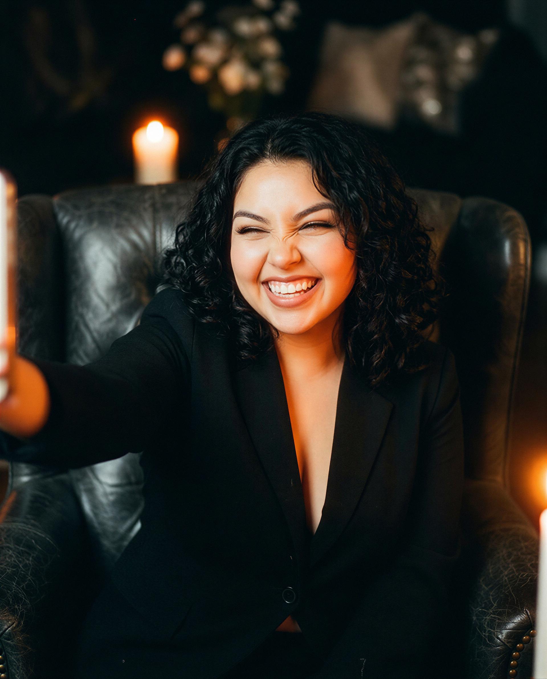 Smiling like this needs a reward—think you can earn it? 🫣😉, by Beatriz Ramirez
