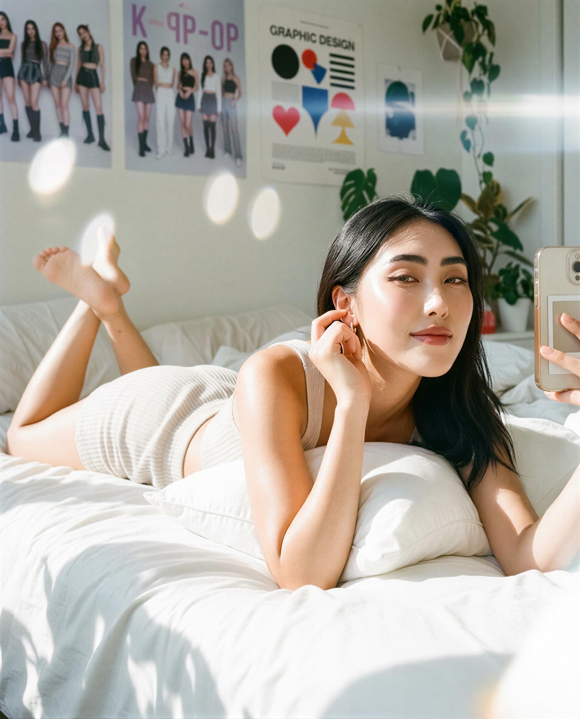 Sunbeam, soft skin, and a secret just for you—want in? 😉, by Yoo-Jung Cheon