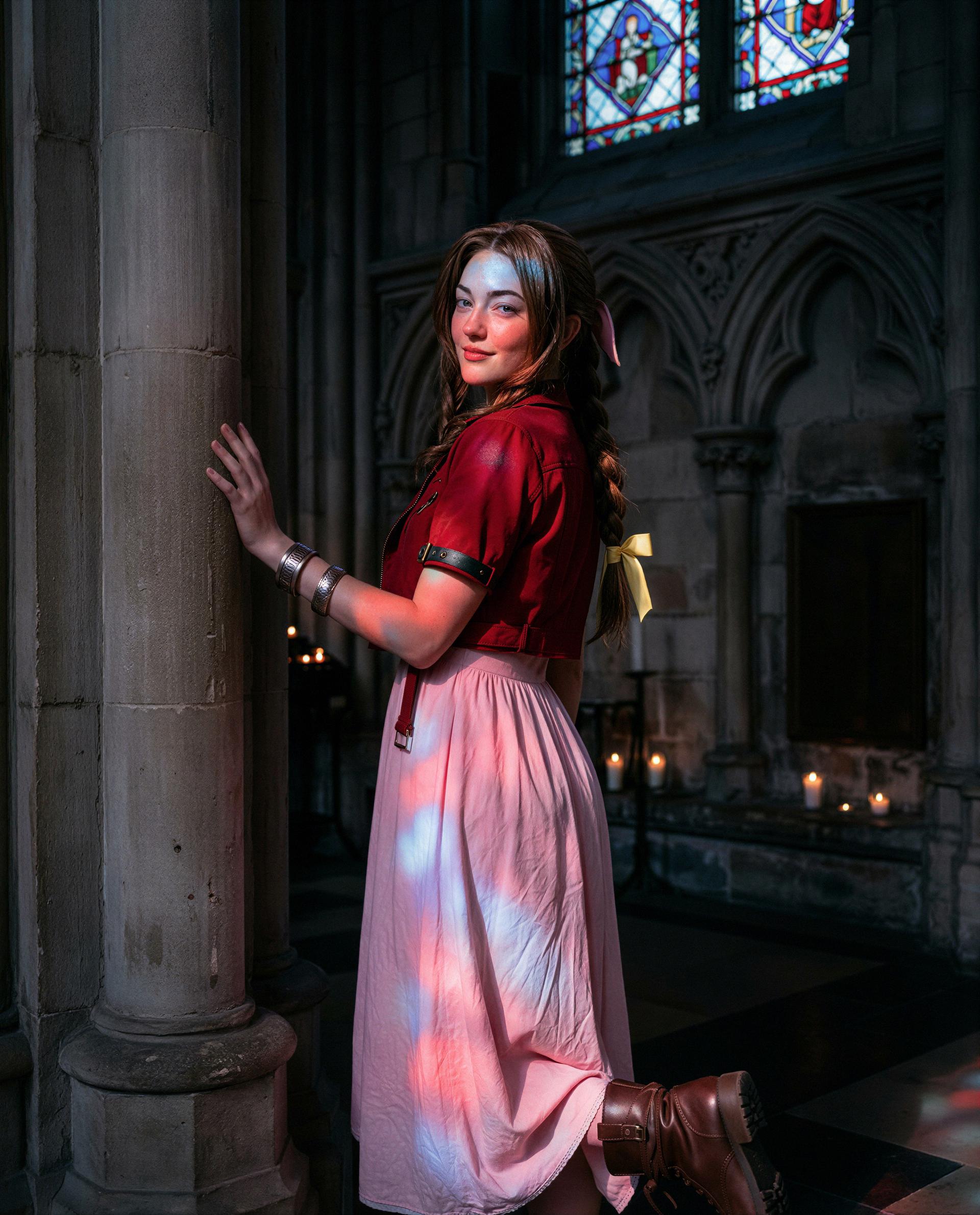 Candlelight and a crooked smile—come close and let's make a little mischief together 😉💕, by Hélène Davidson