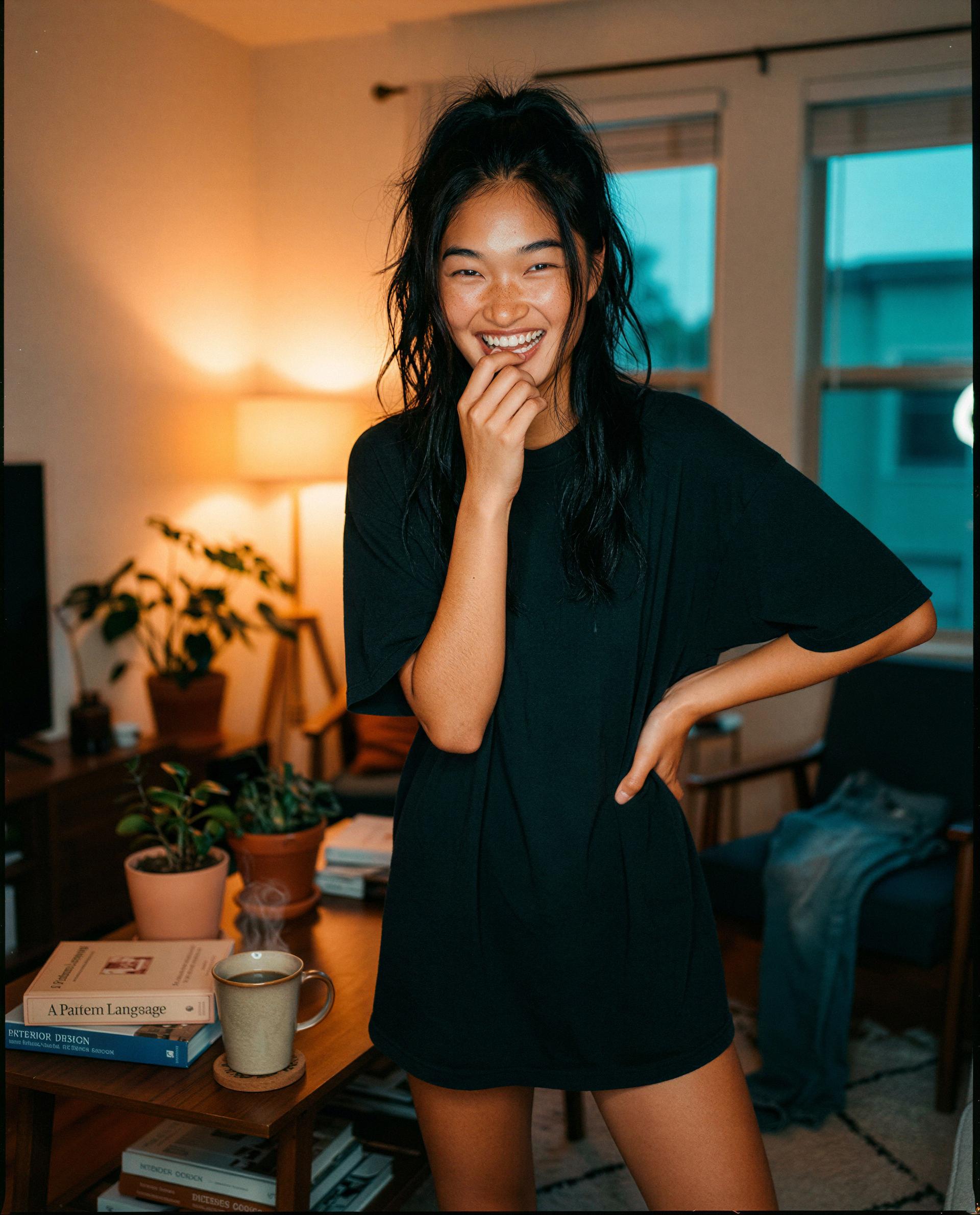 Doors locked, camera off—come sneak in and see how soft I get up close, babe 💕, by Priya Toktogul