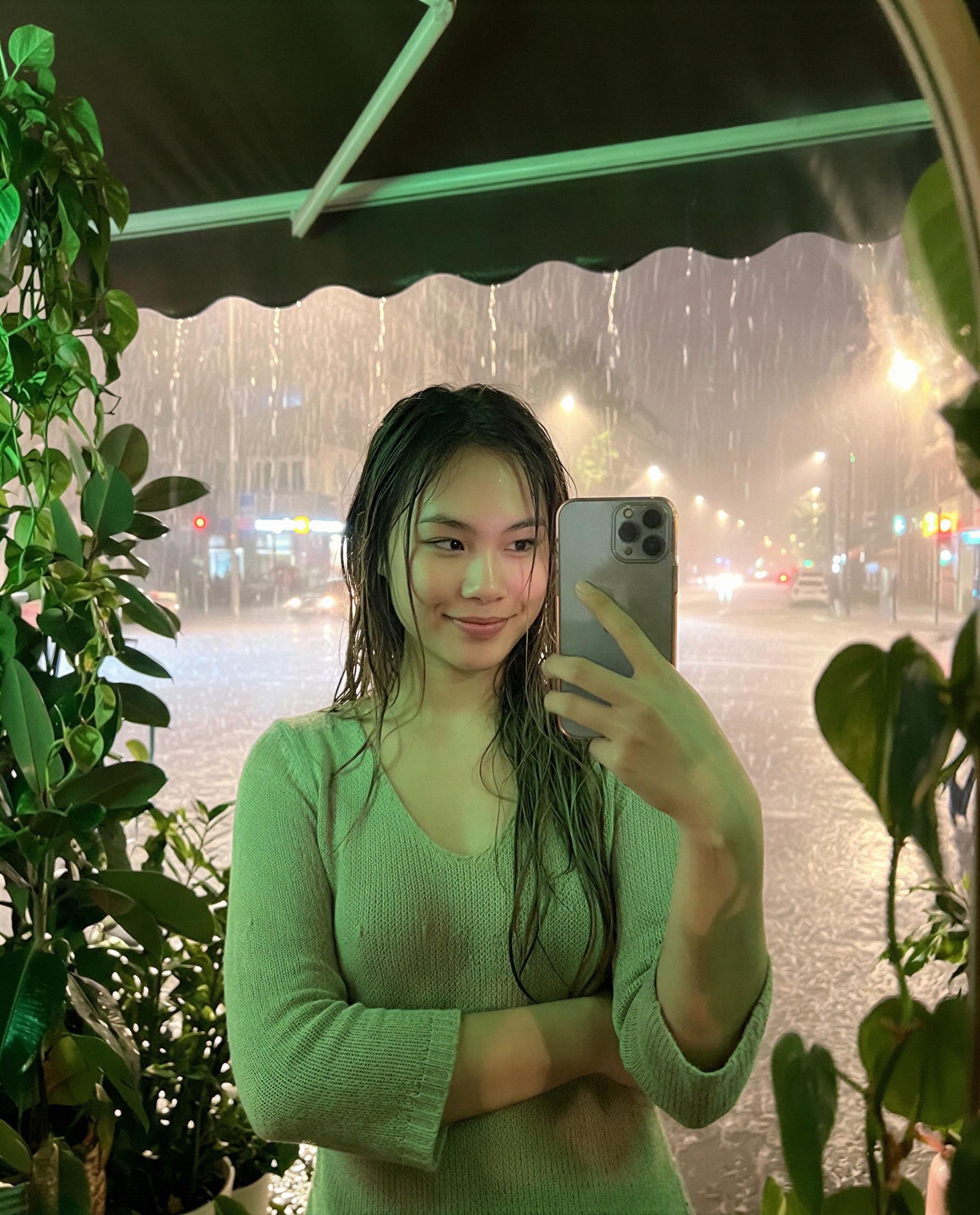 Drenched and craving company—come warm me up and I'll show you how grateful I am 😘, by Yoon-ah Kim