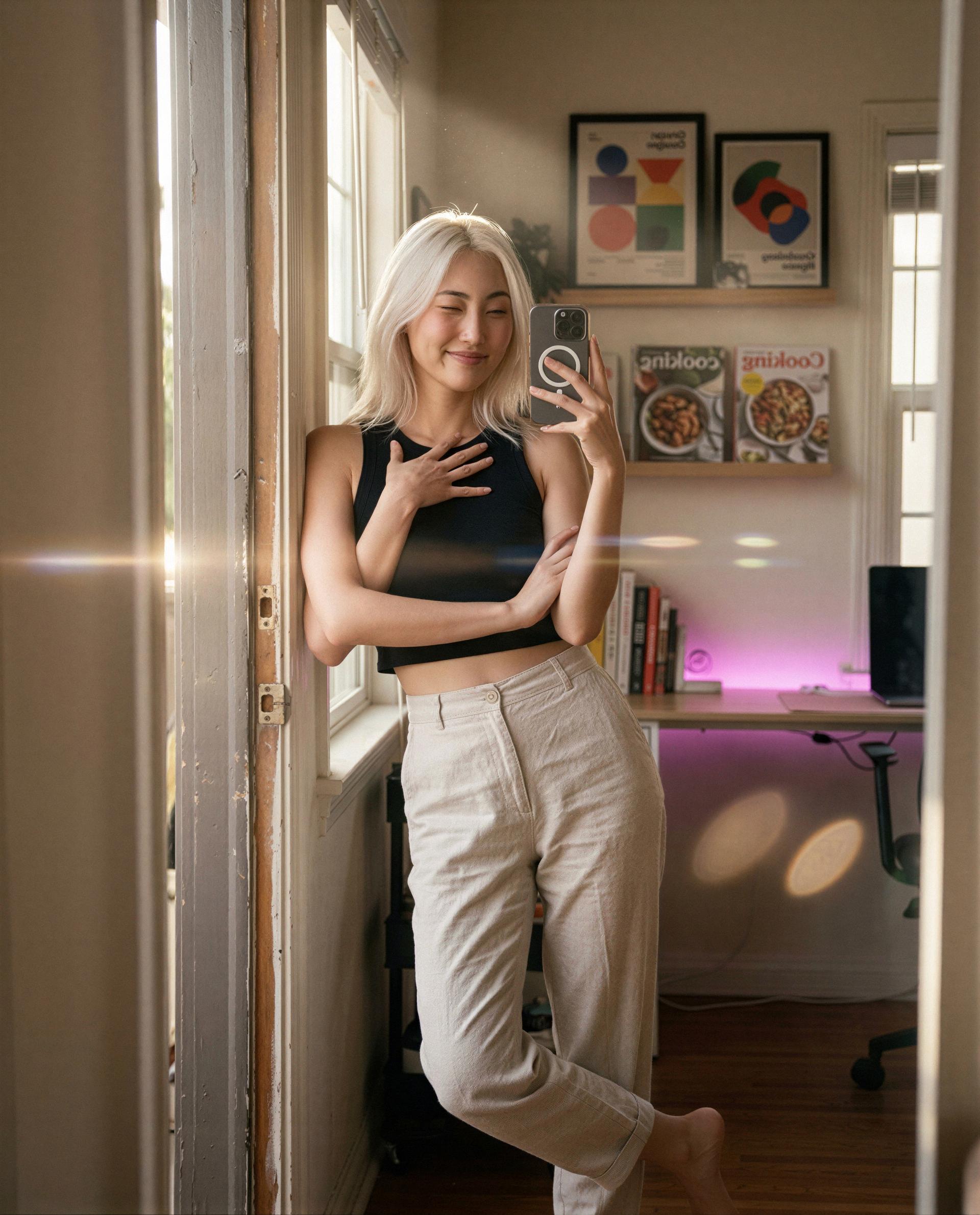 Caught you staring—slide in, babe, and I’ll give you something you won’t forget 😉, by Shizuka Inoue