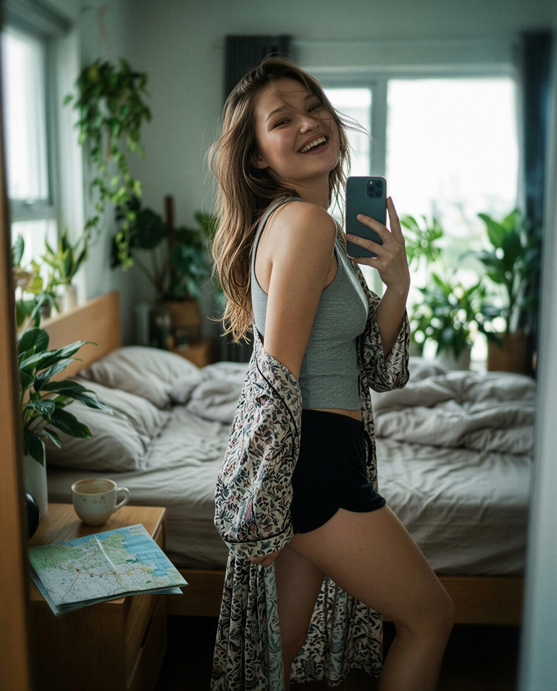 Woke up feeling wicked - slide into my DMs and I’ll prove it. 💕, by Van Vu