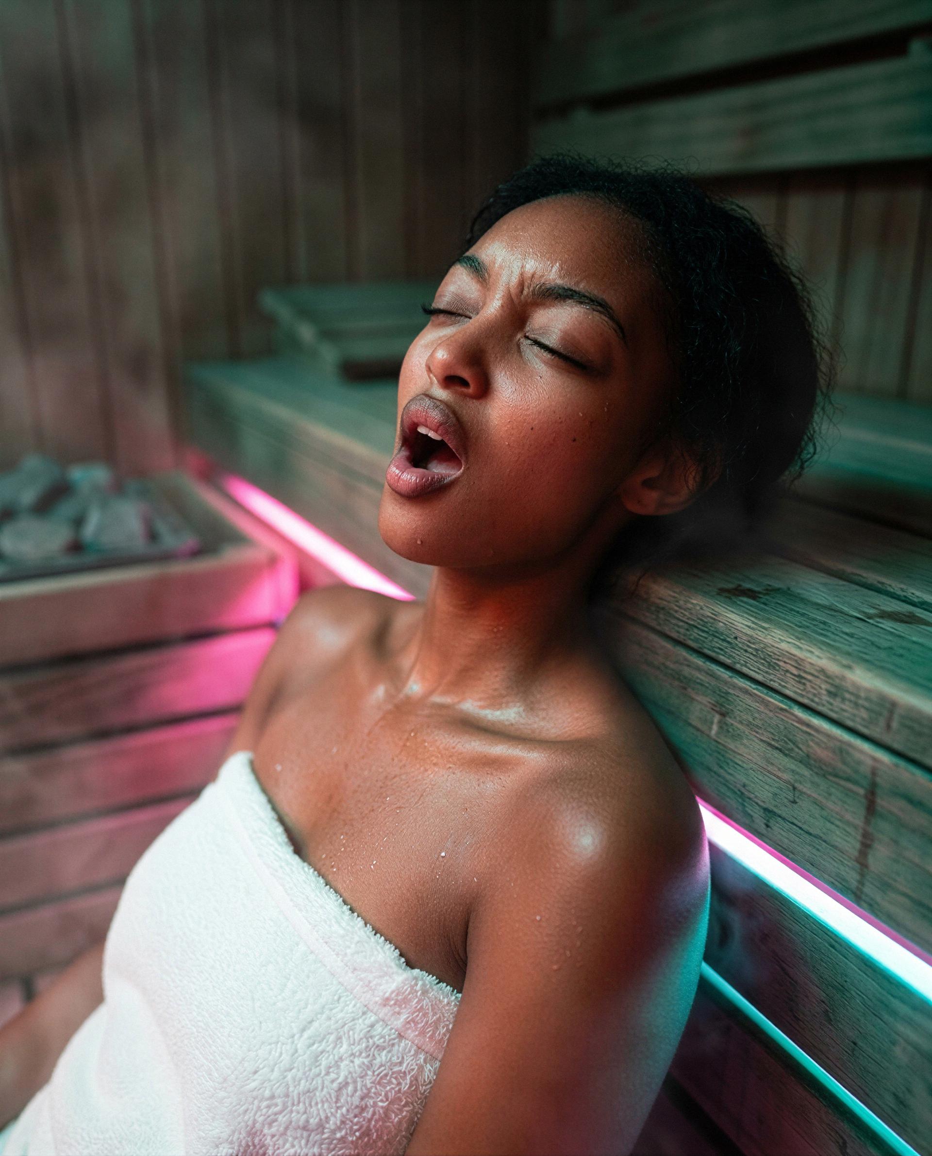 might be melting in here—wanna come cool me down? 🫣🔥, by Angel Toure