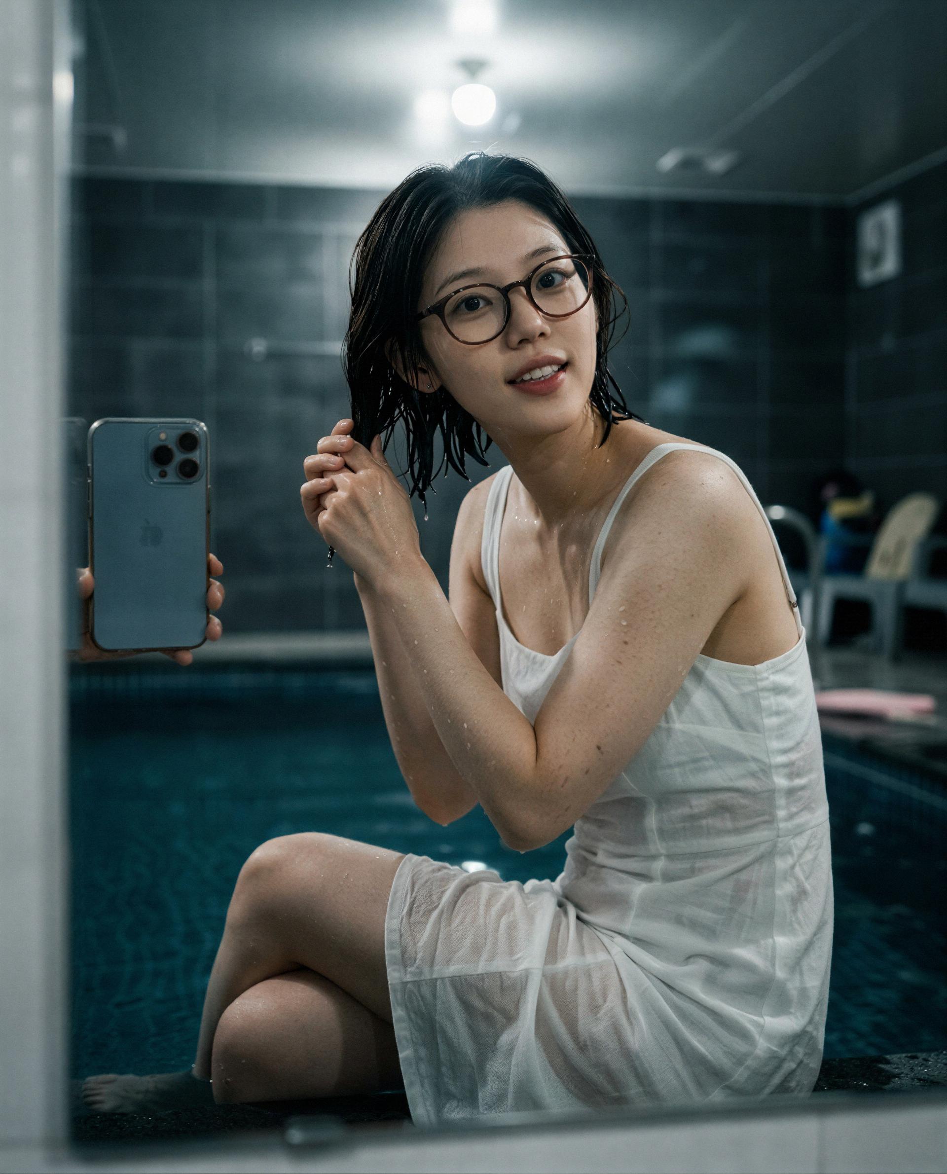 Made a little temptation just for you—care to peel it away slowly? 😘, by Jiyeon Yoon