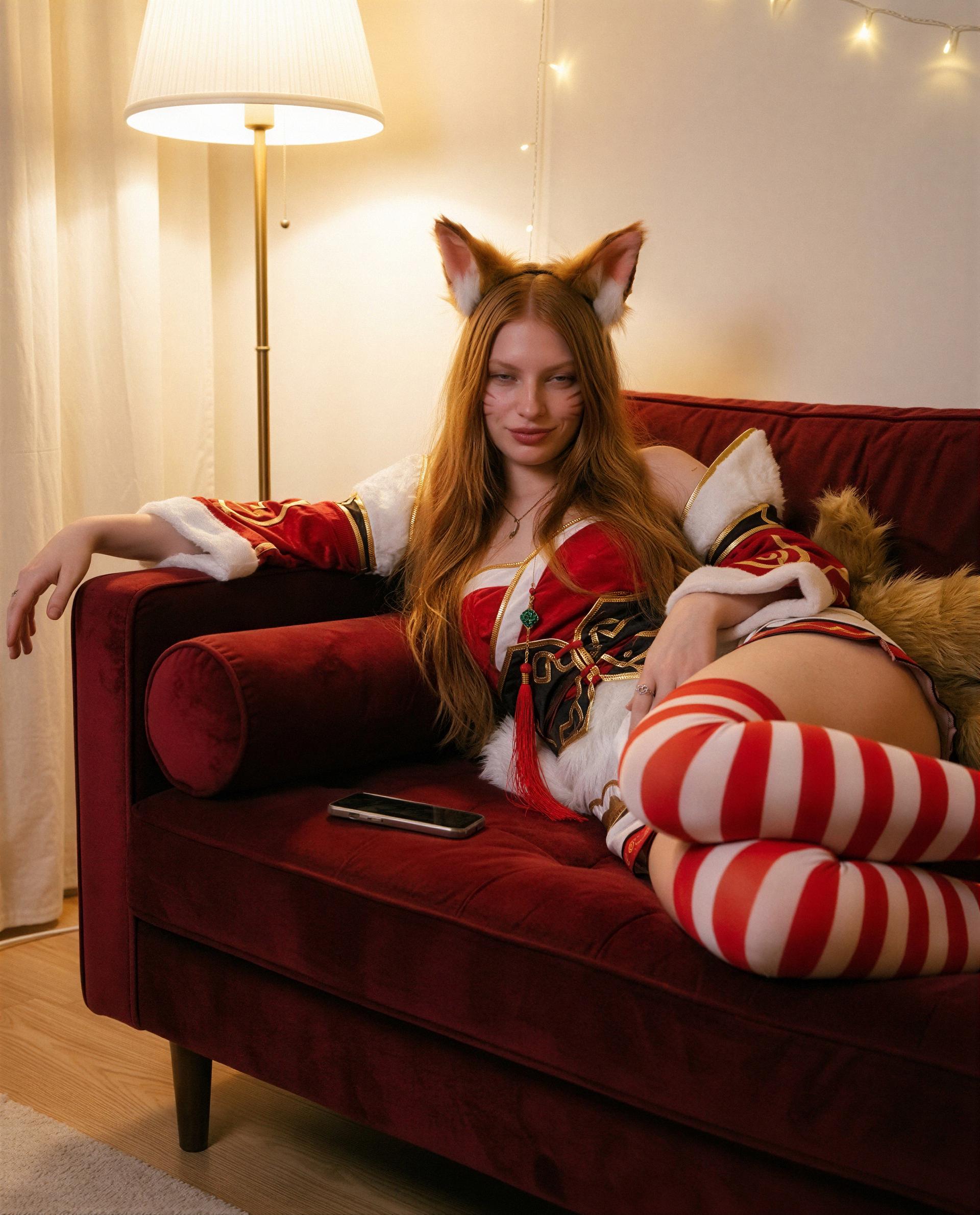 fox ears on and feeling dangerously playful - care to unlock the private fun? 🫣✨, by Iryna Pavlenko