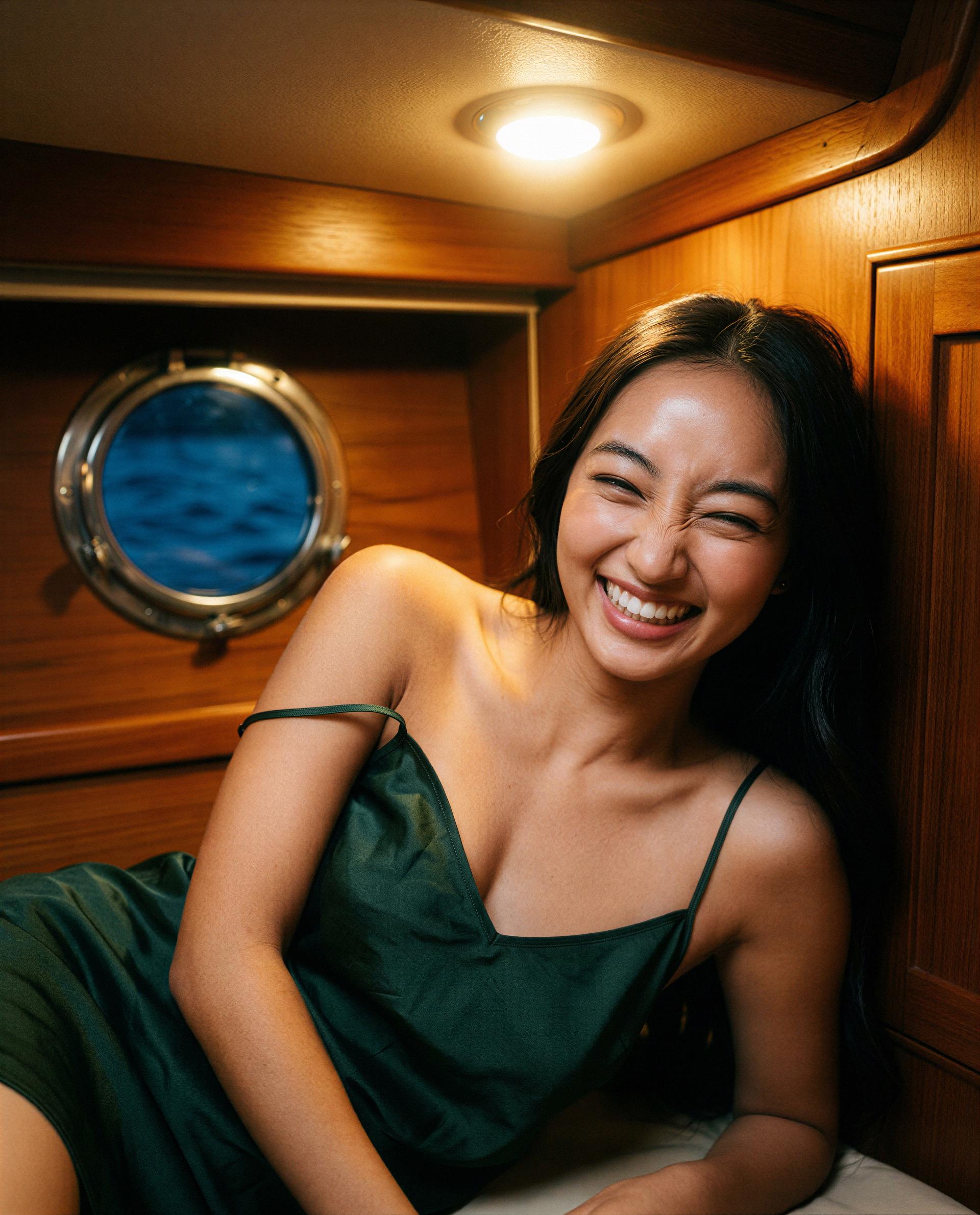 Cabin’s cozy, secrets aren’t—unlock my private feed and see how naughty I get 😈, by Lata Pillai