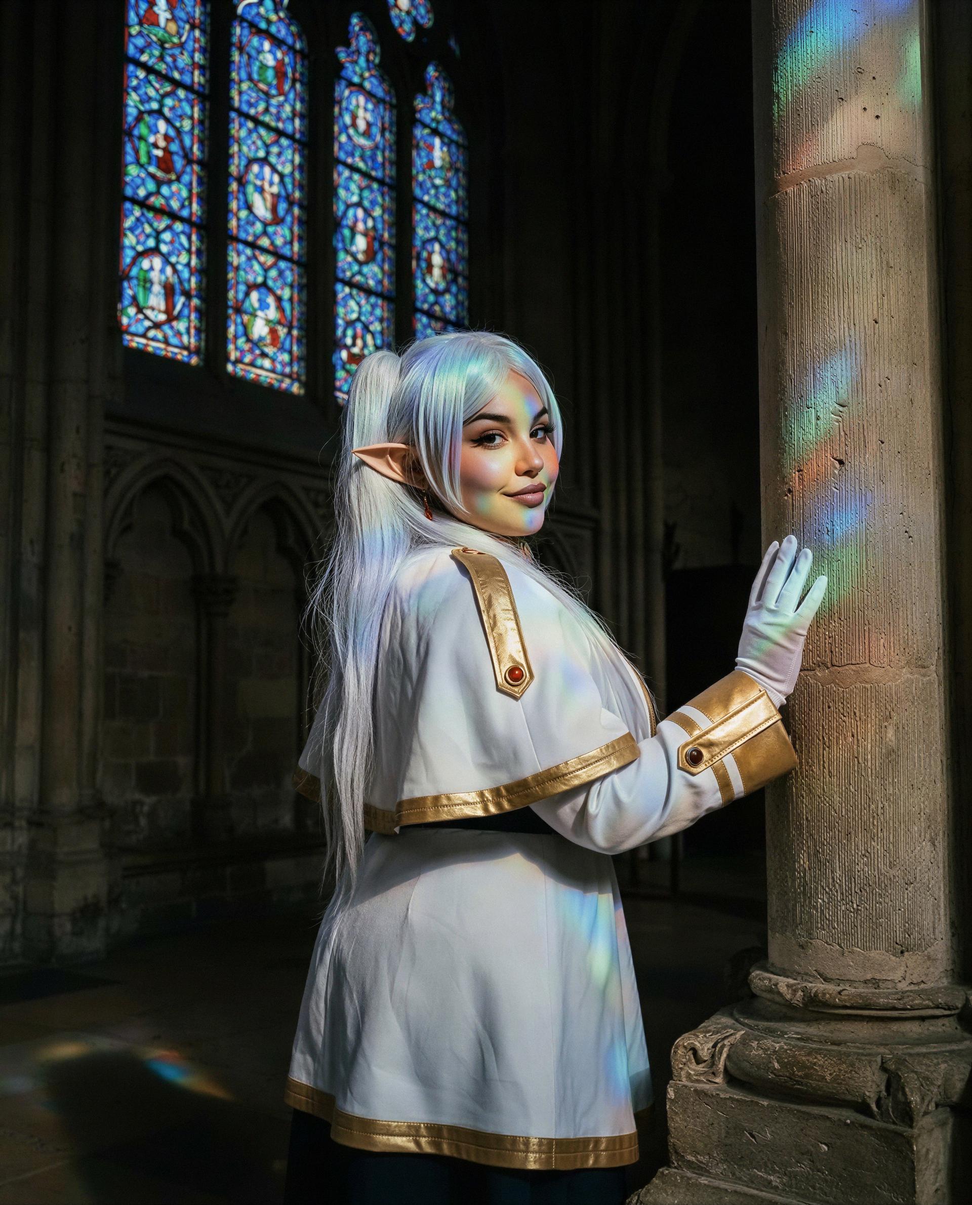 Stained glass got me thinking about private confessions—want to hear mine? 🫣💫, by Beatriz Ramirez