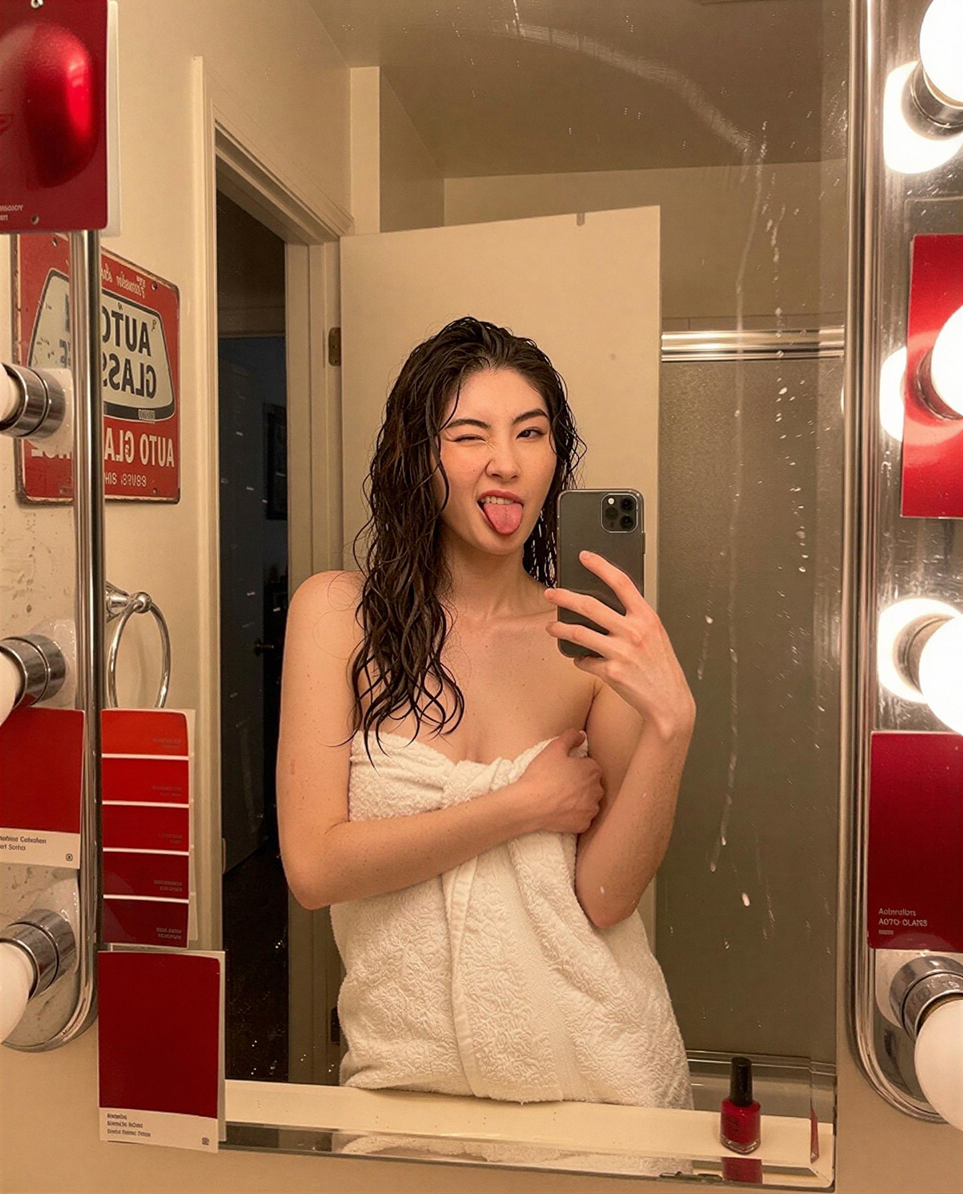 Fresh out of my comfort zone, who wants to join the fun? 😘 — Chloe Nguyen