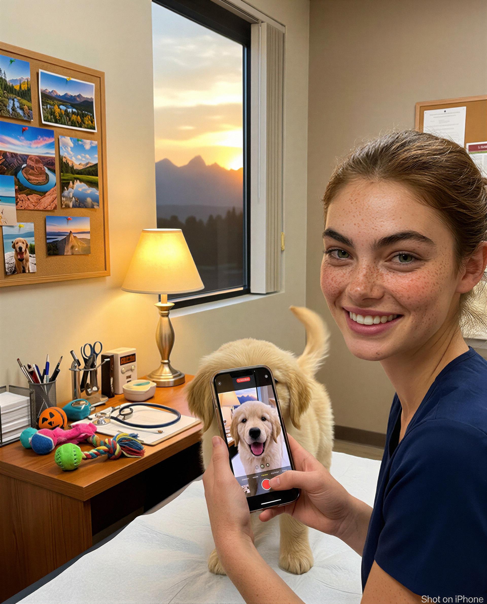 Roisin Flanagan: Just another evening filled with puppy love and golden light. Can’t wait for the next adventure, but for now, this little guy