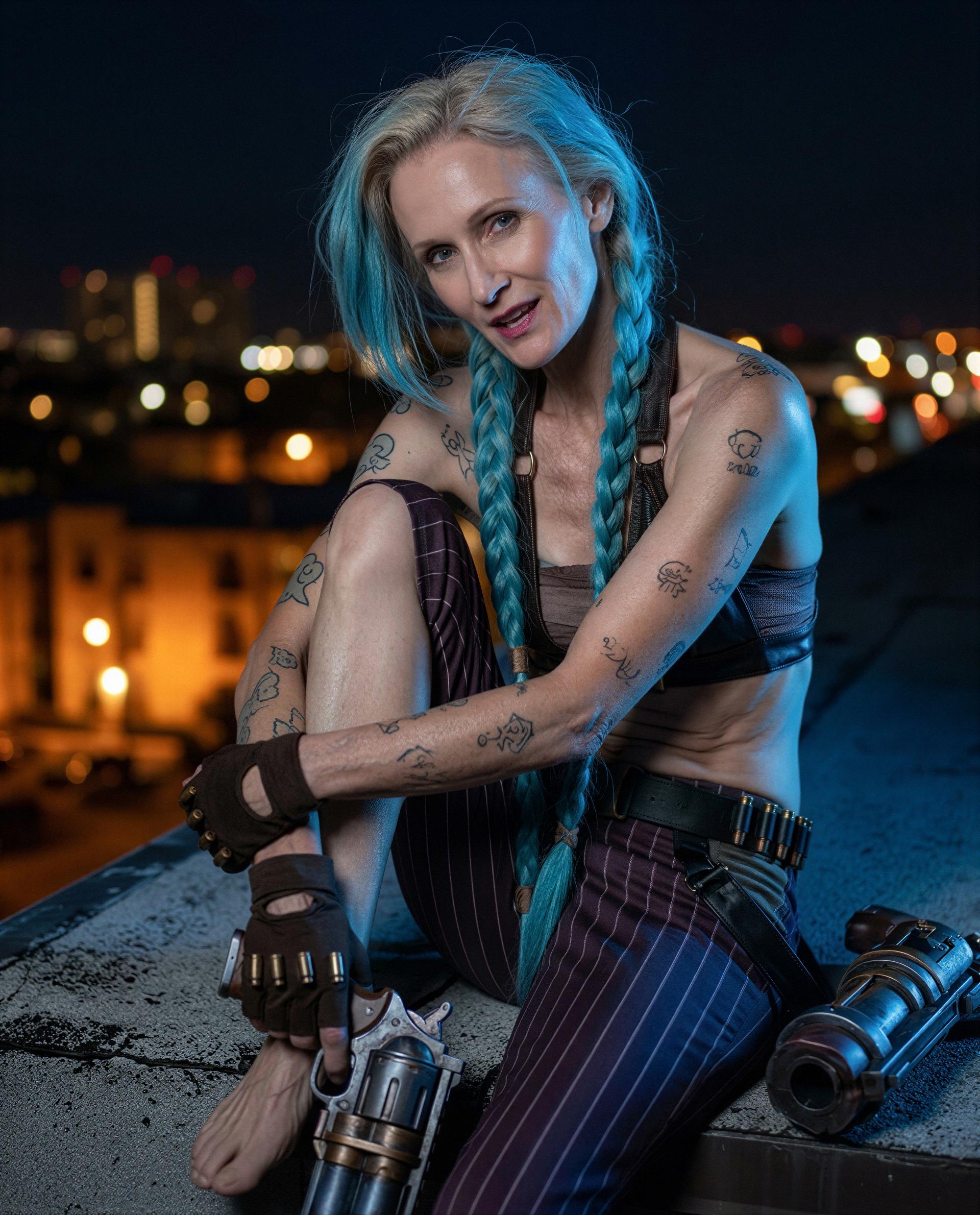 Midnight on the edge—make me an offer worth breaking rules for. 😉, by Izabela Piotrowski