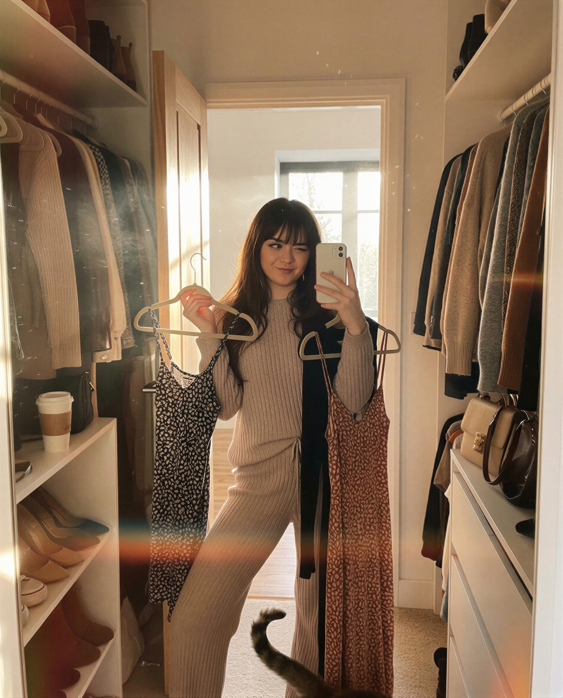 Pick a dress, pick a night—choose me and I’ll unlock the private show 😈, by Anna Ivanov