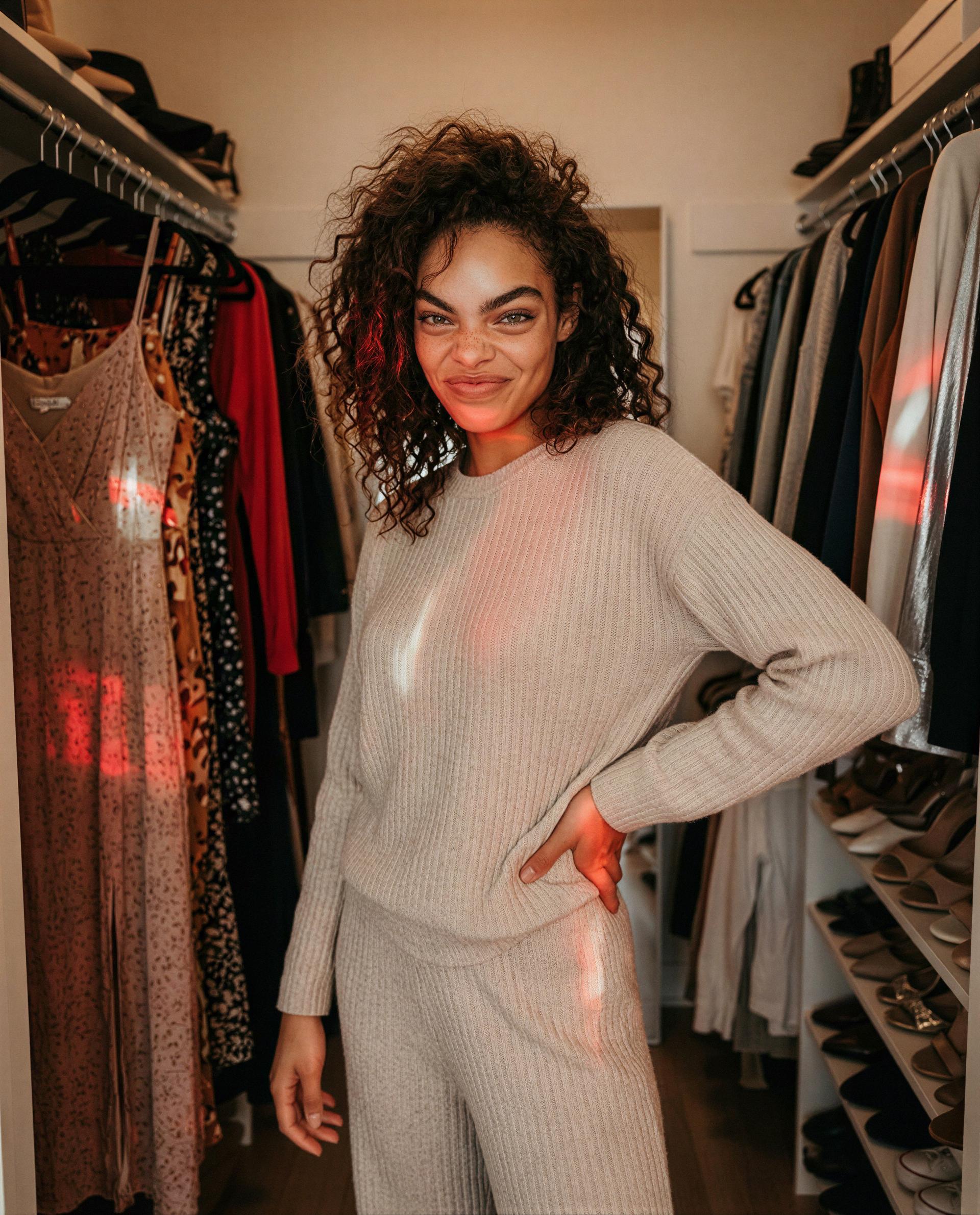 Serving looks and lounging like it's a whole mood. 😉, by Kayla Johnson