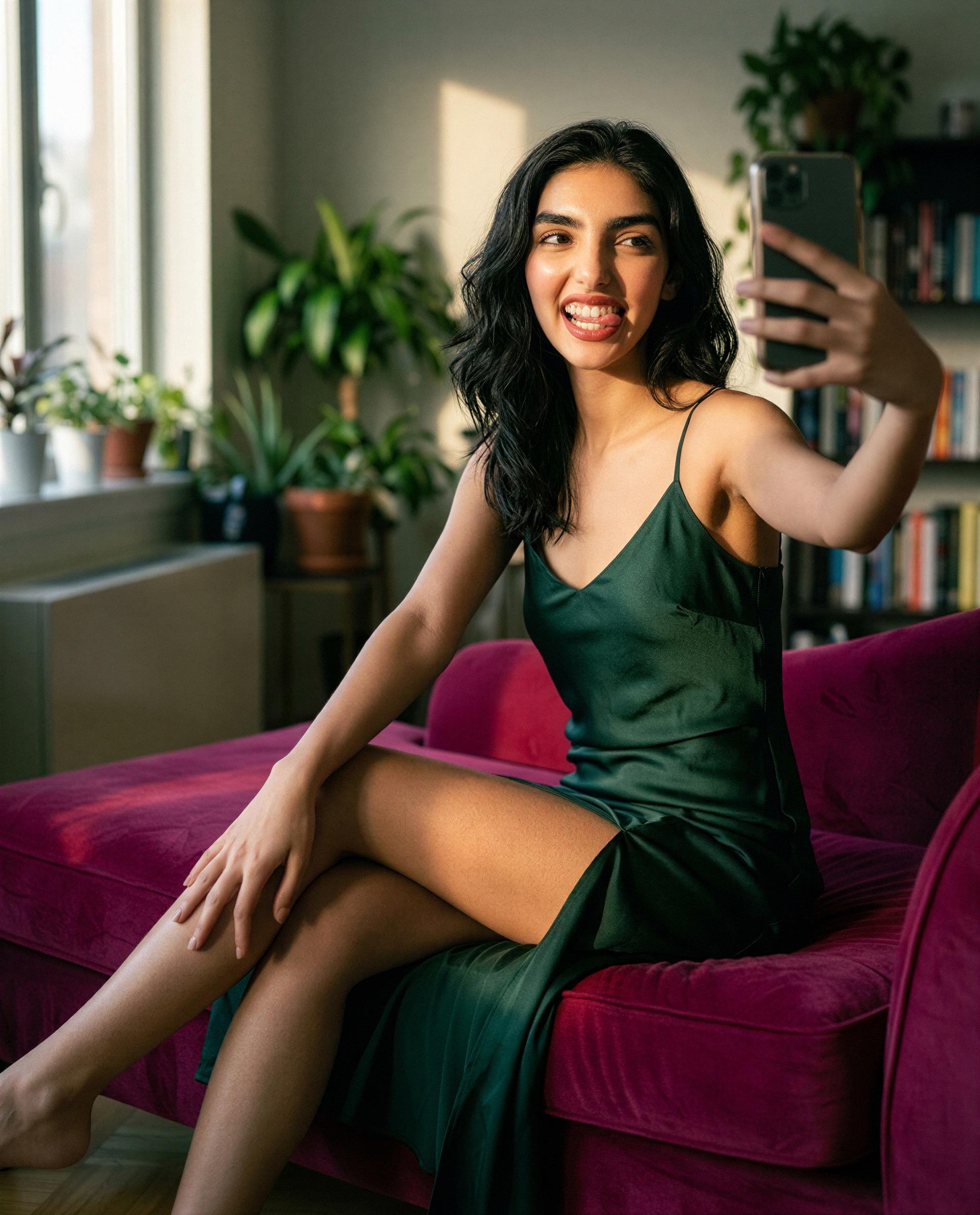 I’ve got a private show with your name on it—ready for me? 😘, by Ladan Jahan