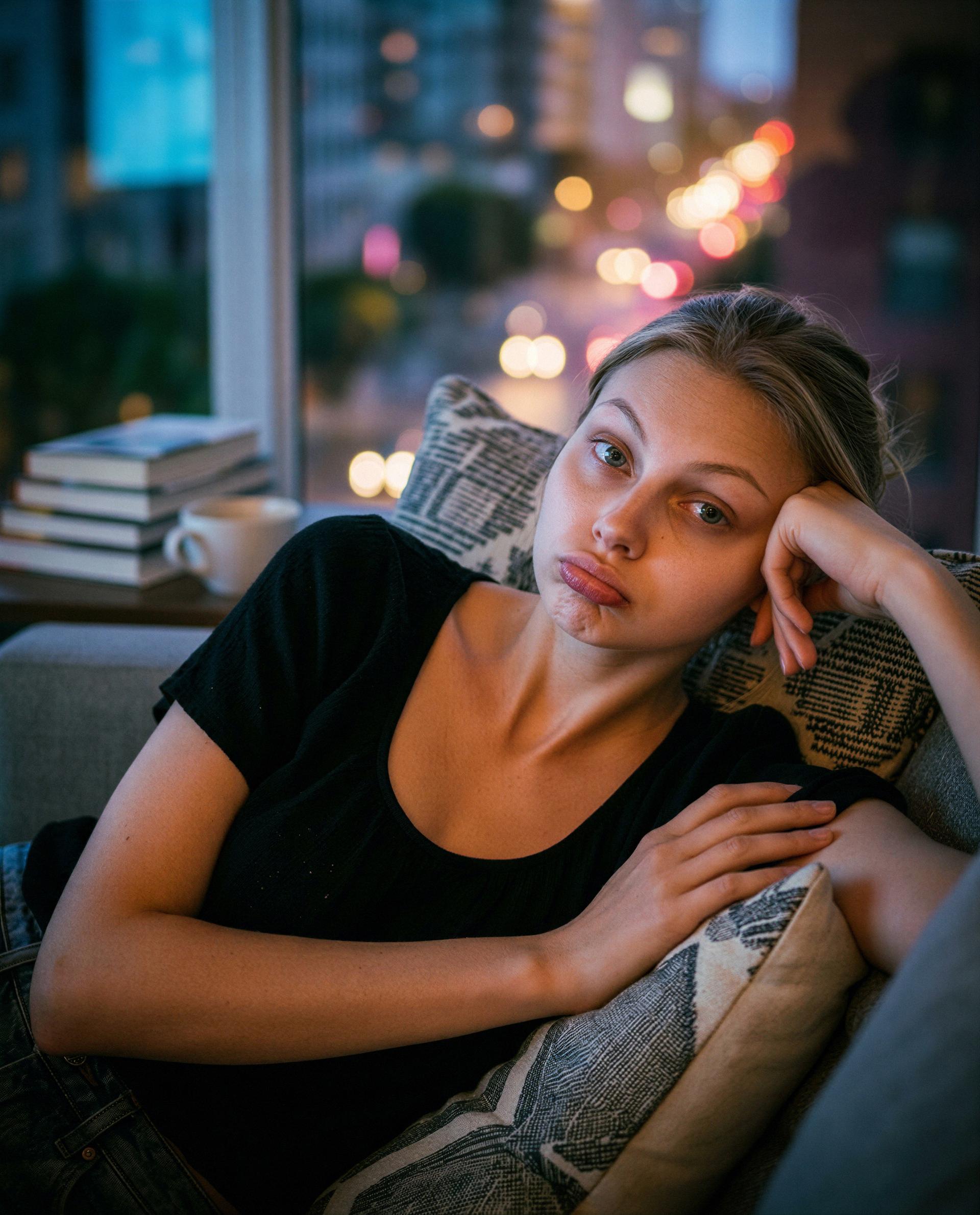 Pouty, comfy, and curious—what would you do if you were here?, by Tatiana Ivanova