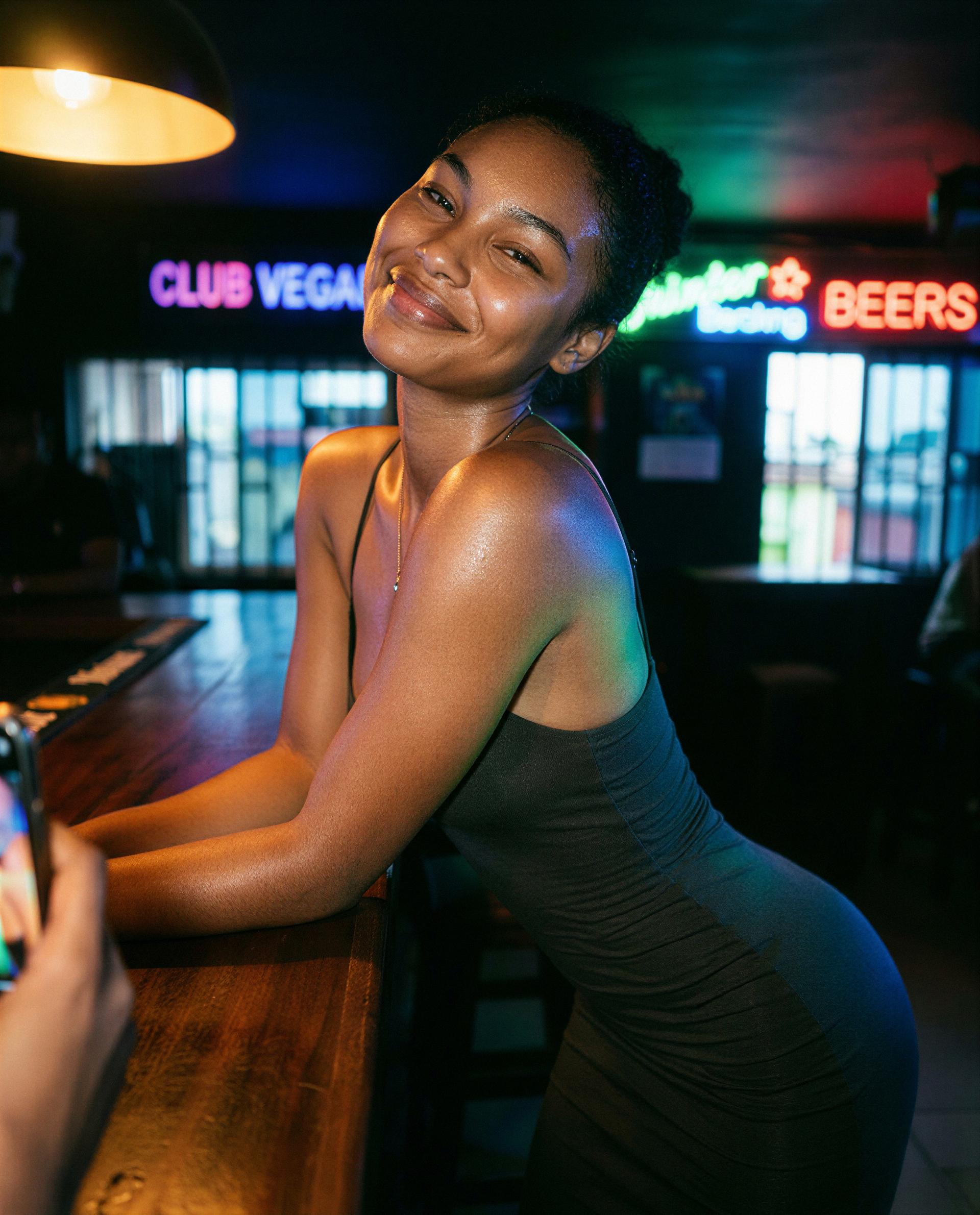 i'm debating whether to make tonight a little unfiltered—will you be the reason I do? 🫣💫, by Ayanna Quaye