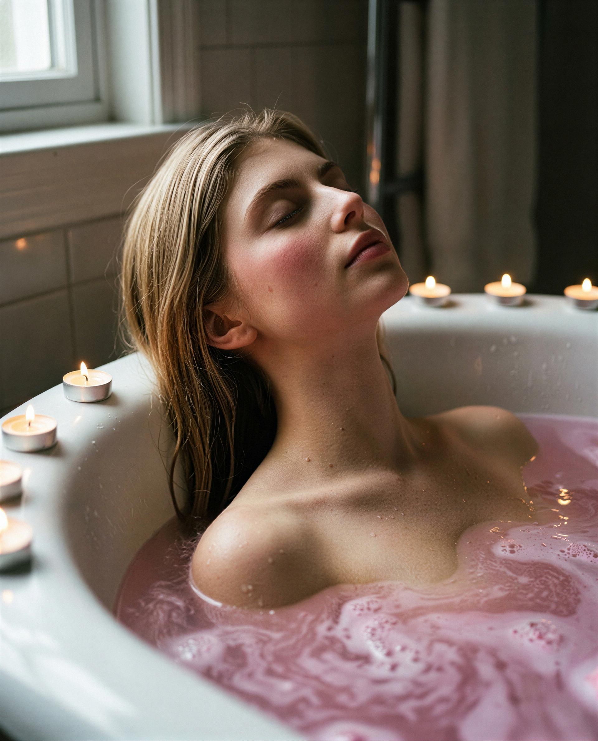 Valentina Marshall: Just soaking in some pink vibes and daydreaming about you 💖✨