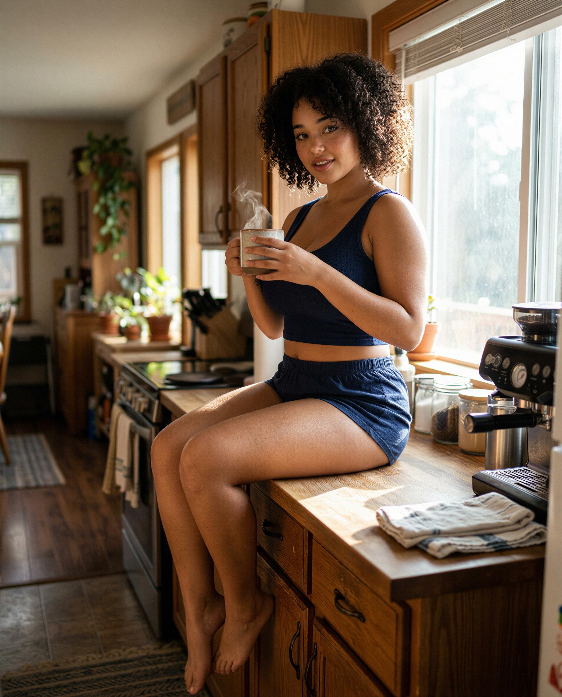 Dalia Mthembu: Serving some cozy vibes and a little sweetness, just for you. ☕✨