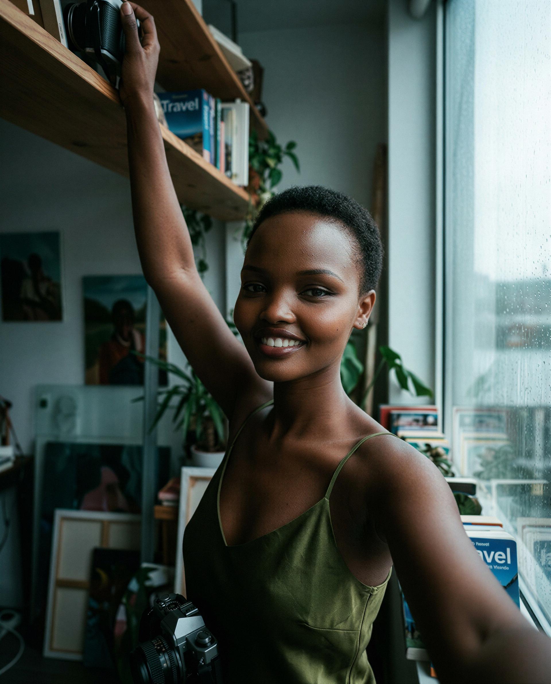Got a secret corner and a camera—wanna be my favorite subject? 😉, by Tchaba Cherif