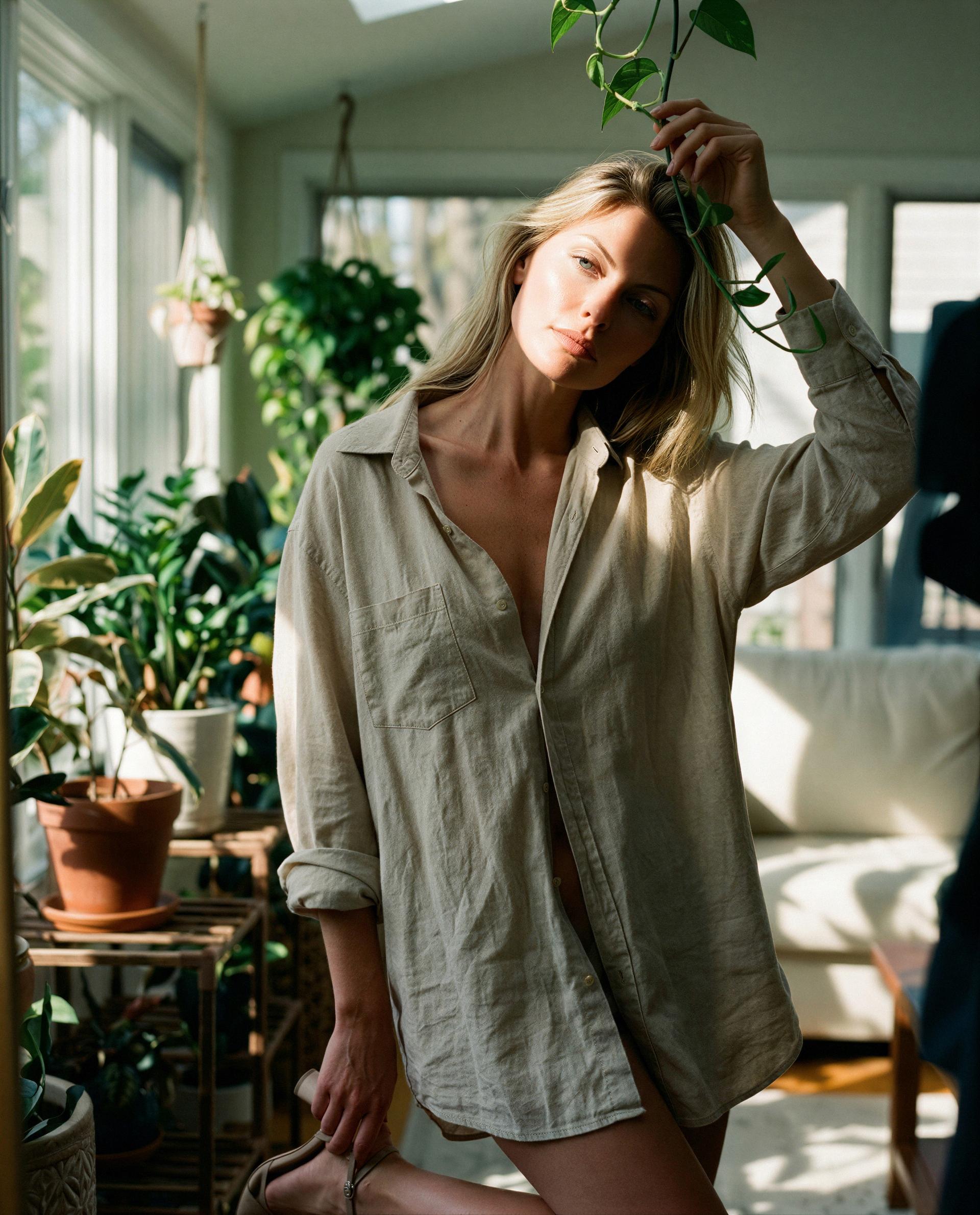Wearing this for you—care to be my reason to take it off? 💕, by Anna Petrov