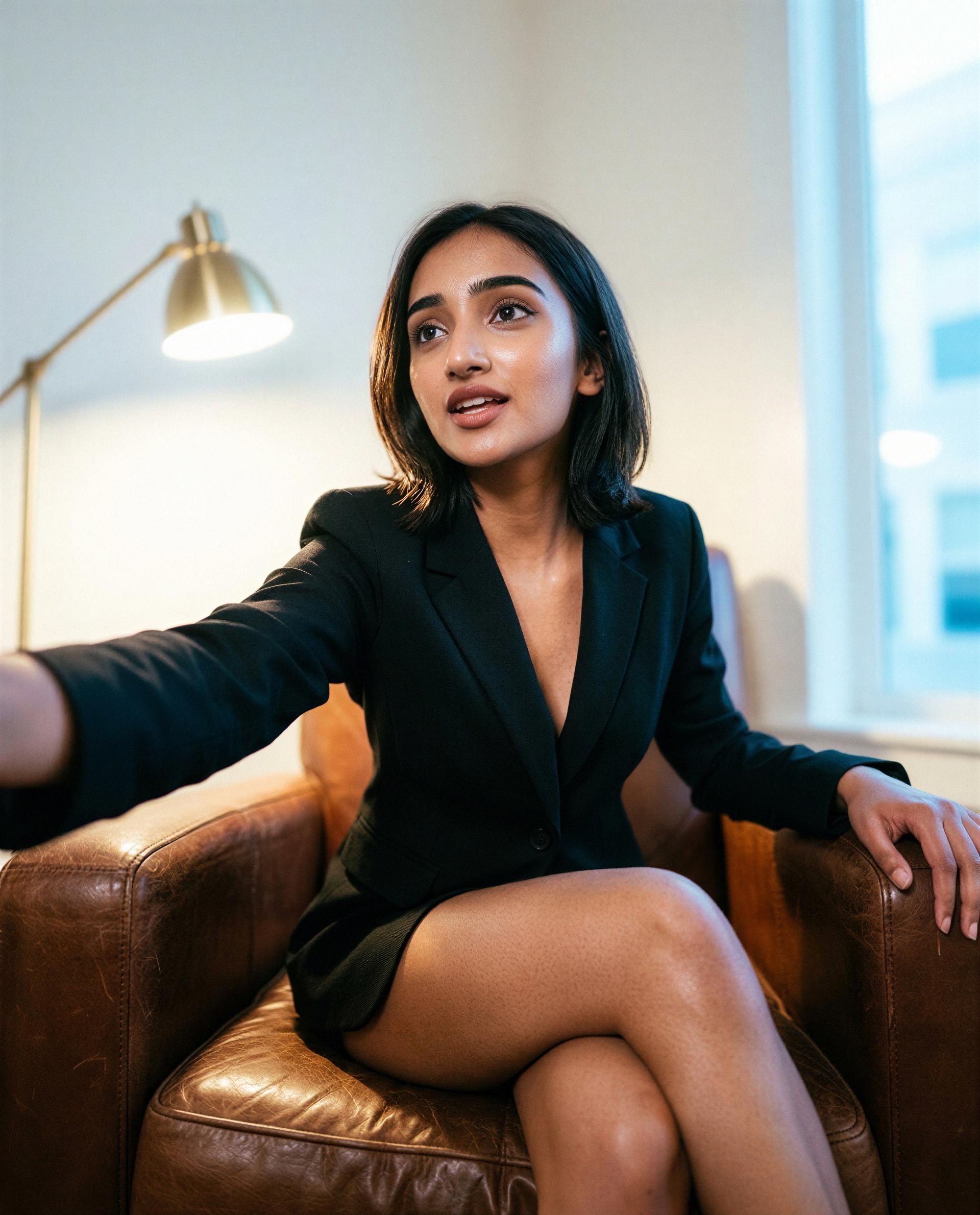 i caught myself flirting with the camera—want to be the lucky one it winks at next? 🥺😉, by Anisha Ahmed