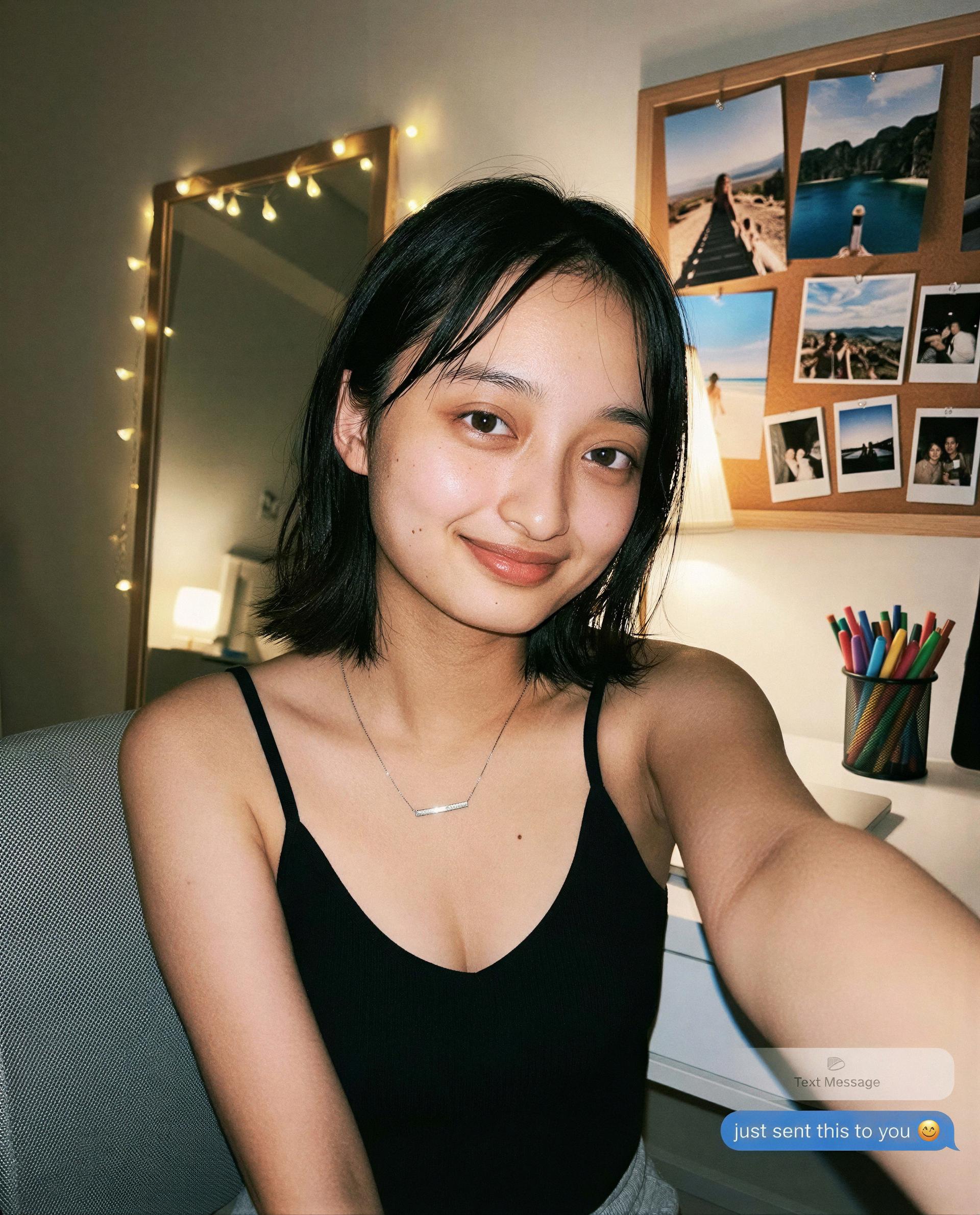 is it weird i’m hoping you’re the one seeing this? 🫣💫, by Momoko Abe